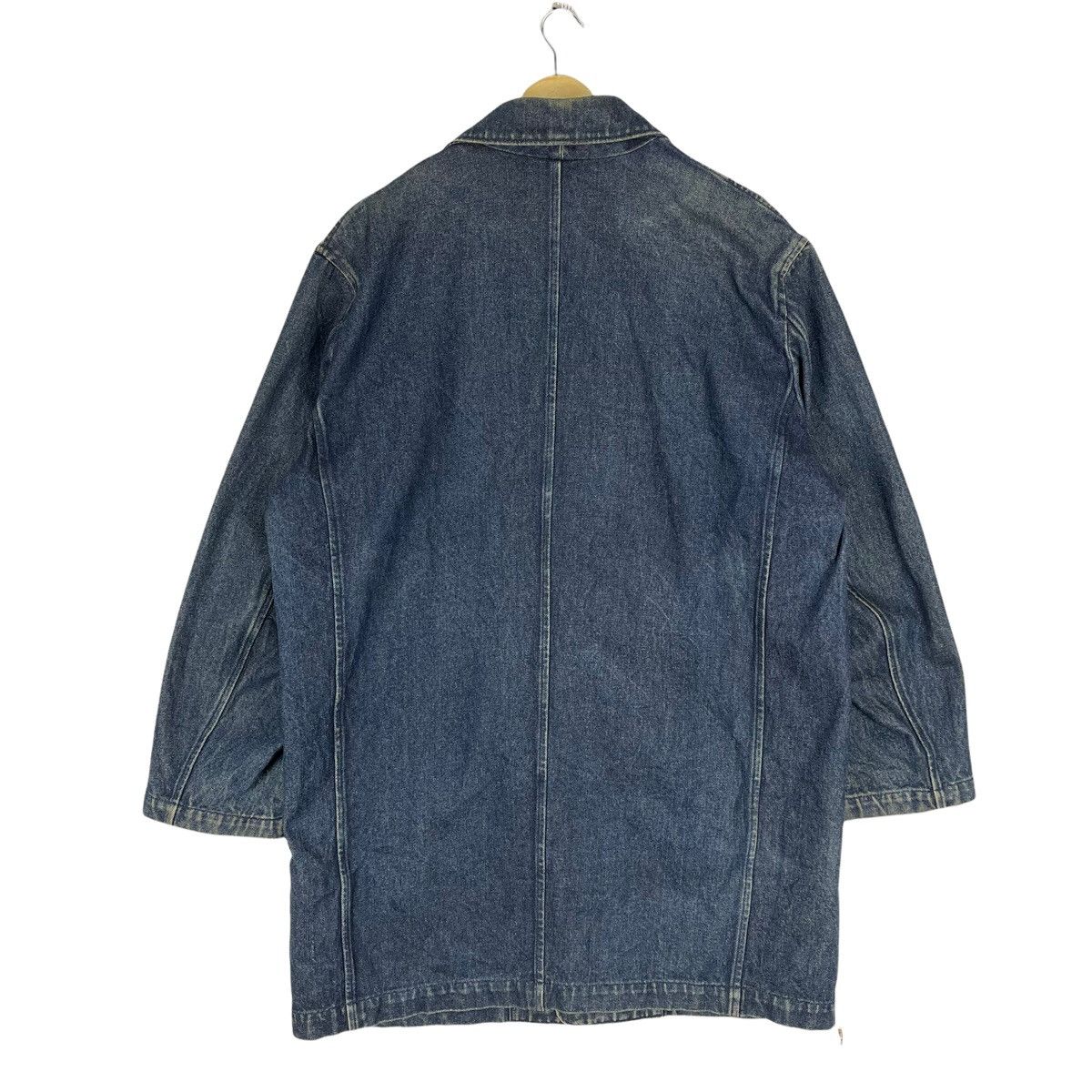Yohji Yamamoto 🔥YS FOR MEN DENIM BUTTON JACKET Size US L / EU 52-54 / 3 - 9 Thumbnail
