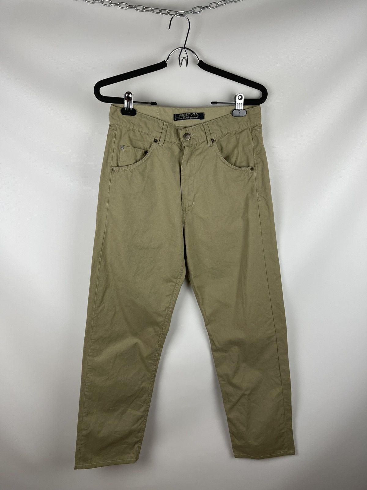 Avirex Avirex USA New York Five pocket pants casual military Size US 28 / EU 44 - 2 Thumbnail