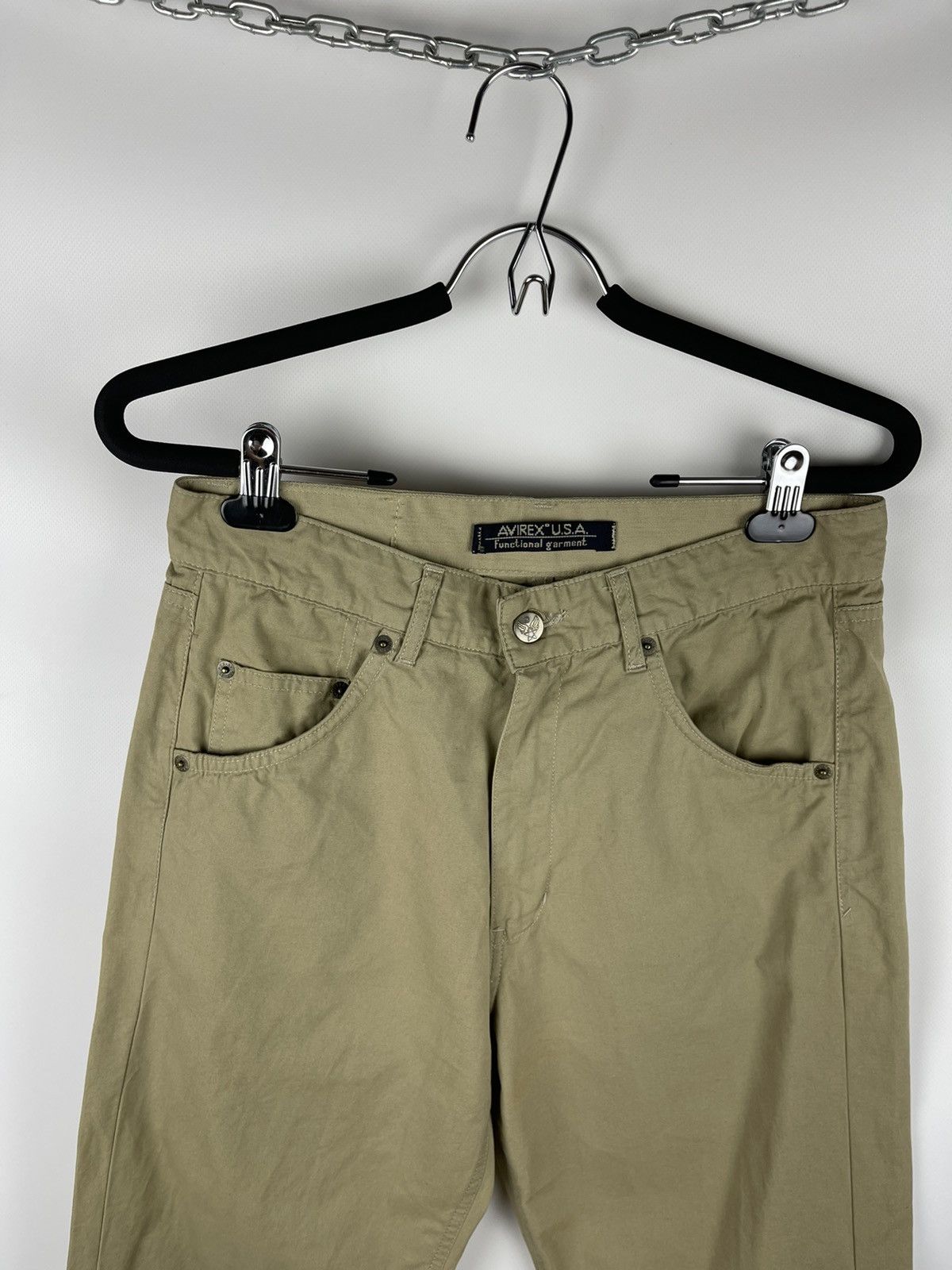 Avirex Avirex USA New York Five pocket pants casual military Size US 28 / EU 44 - 3 Thumbnail