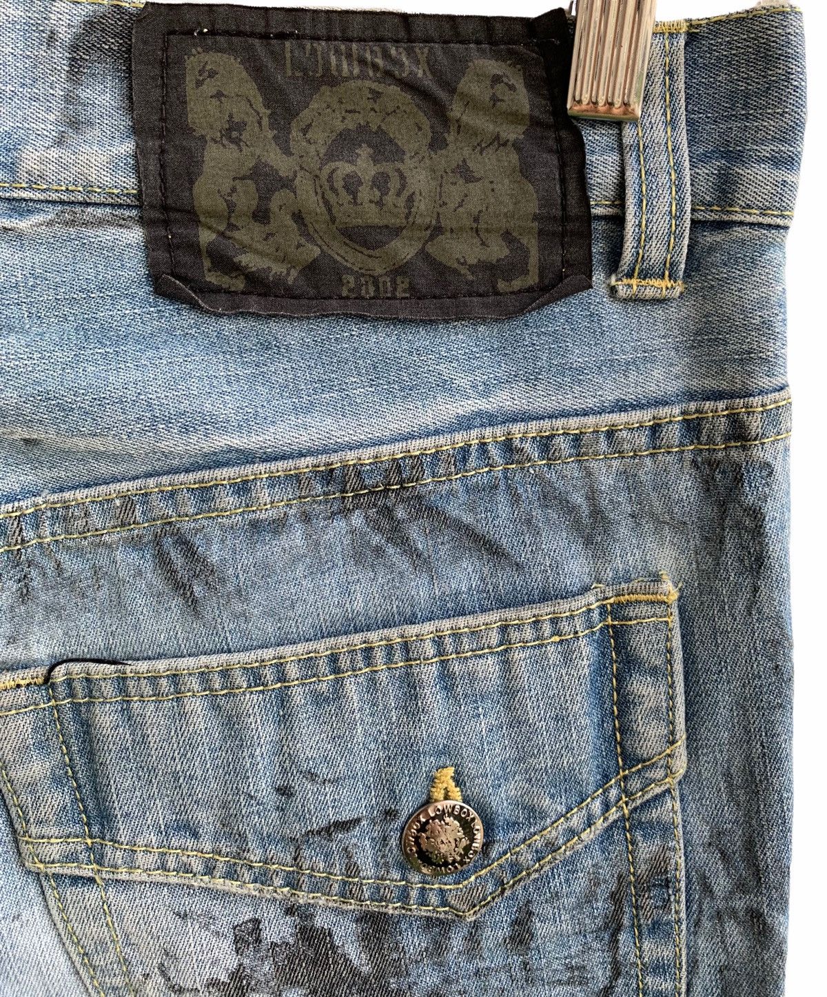 Japanese Brand Japanese Brand Lowbox Distressed Jeans Size US 30 / EU 46 - 12 Thumbnail