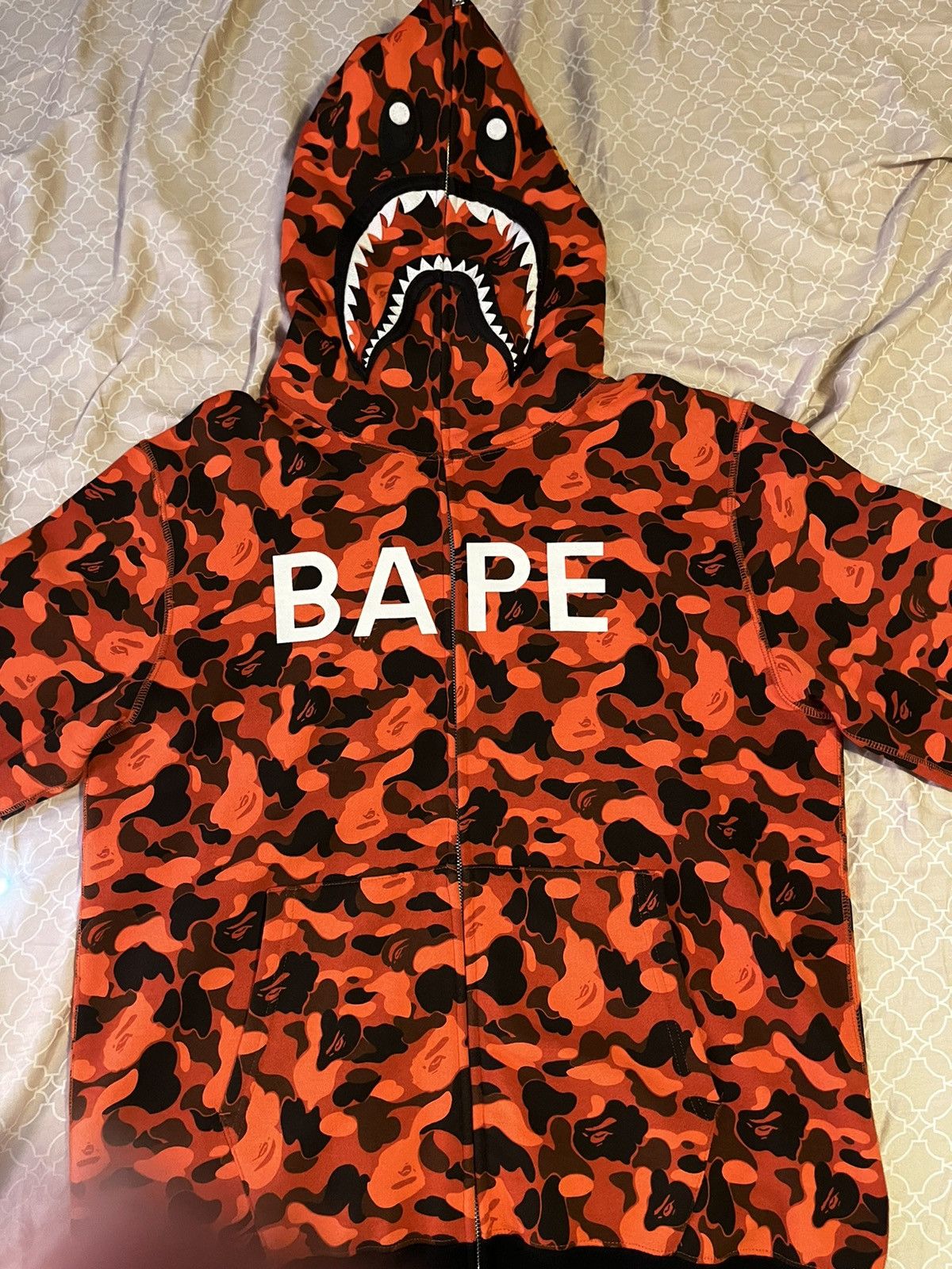 Bape x XO Camo Shark Full Zip