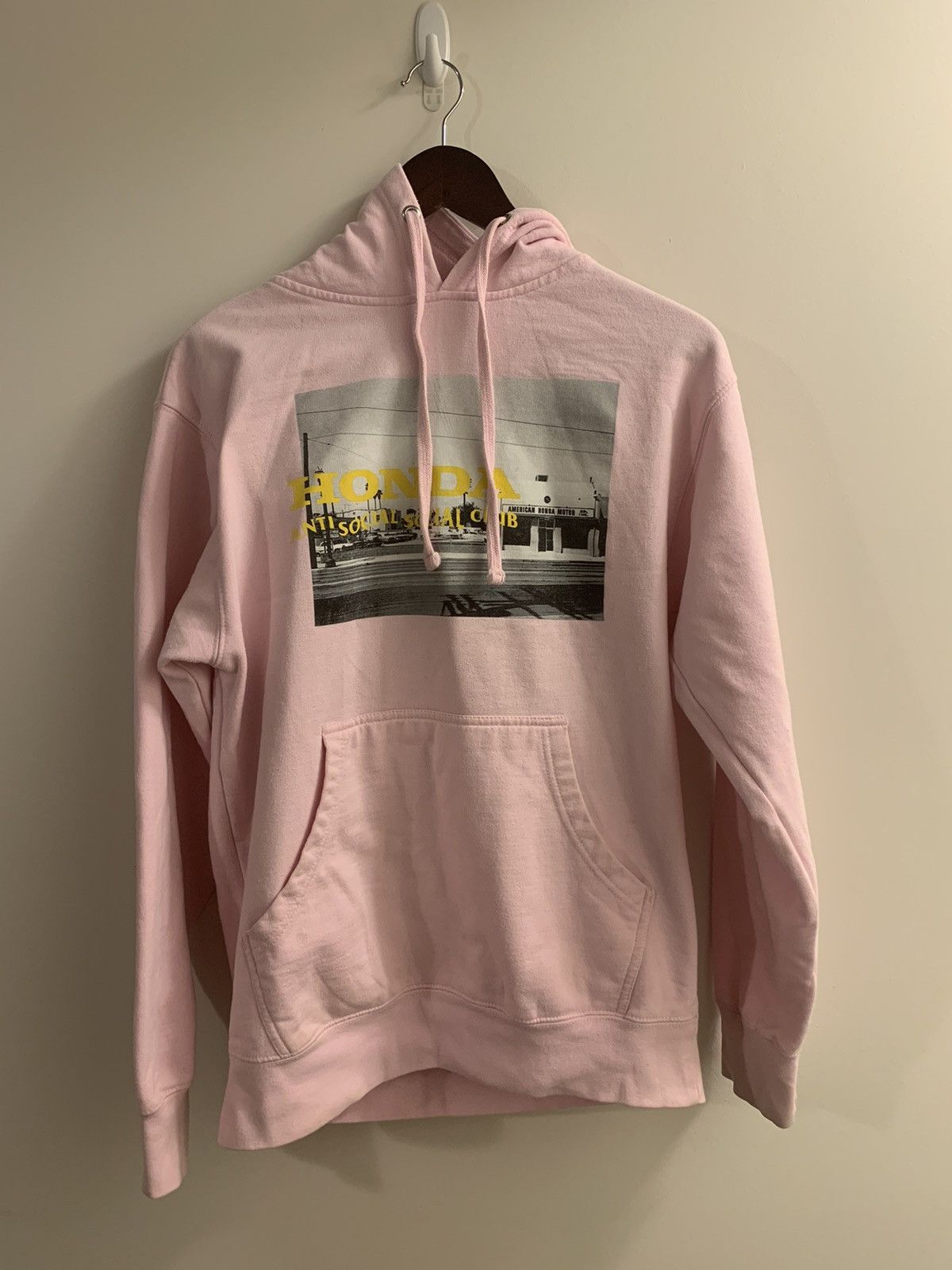 Anti Social Social Club Honda Streetwear Anti Social Social Club Honda Pico Blvd Hoodie Pink Grailed