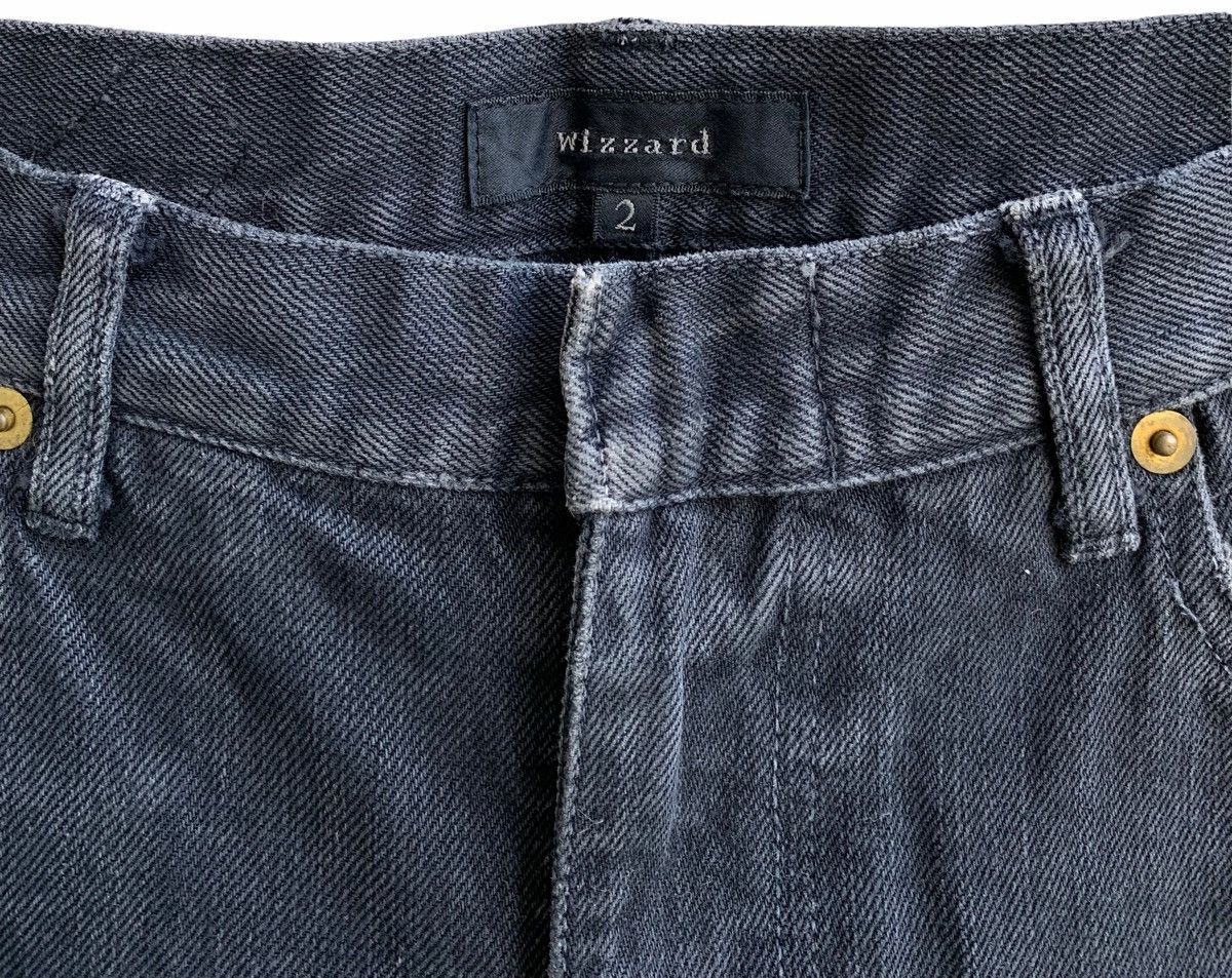 Japanese Brand 🔥Delete Today Japanese Brand Wizard Distressed Patchwork Size US 29 - 9 Thumbnail