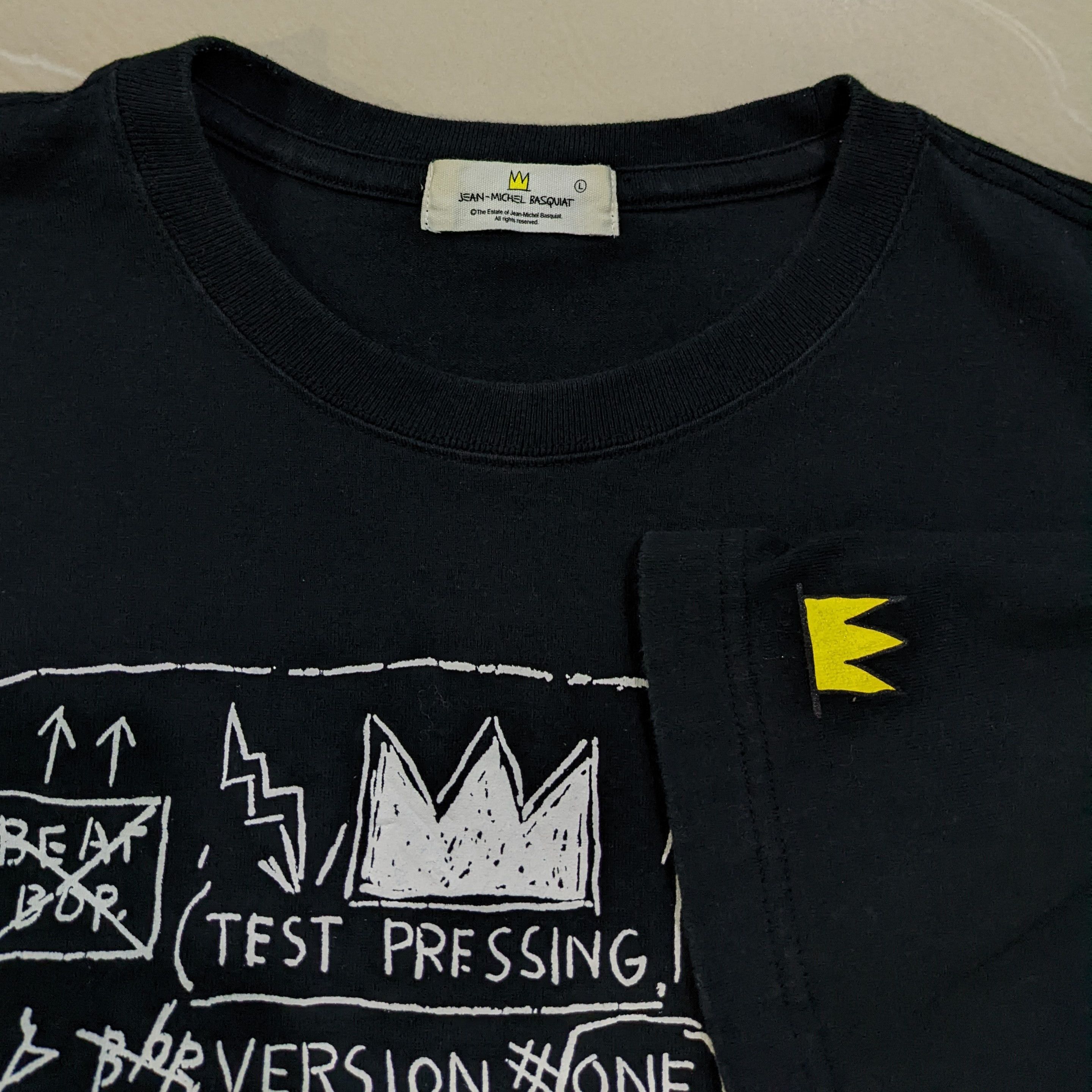Jean-Michel Basquiat JEAN MICHEL BASQUIAT T Shirt Vintage 80's Graffiti Tee Size US L / EU 52-54 / 3 - 5 Thumbnail
