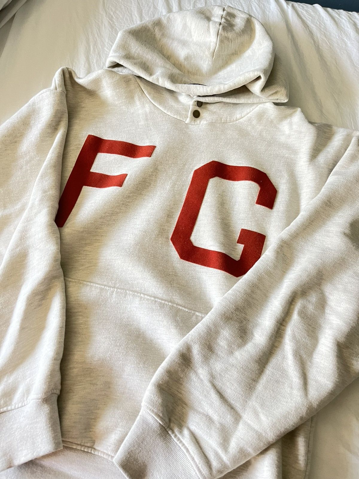 Fear of God Monarch Hoodie in Cream Heather