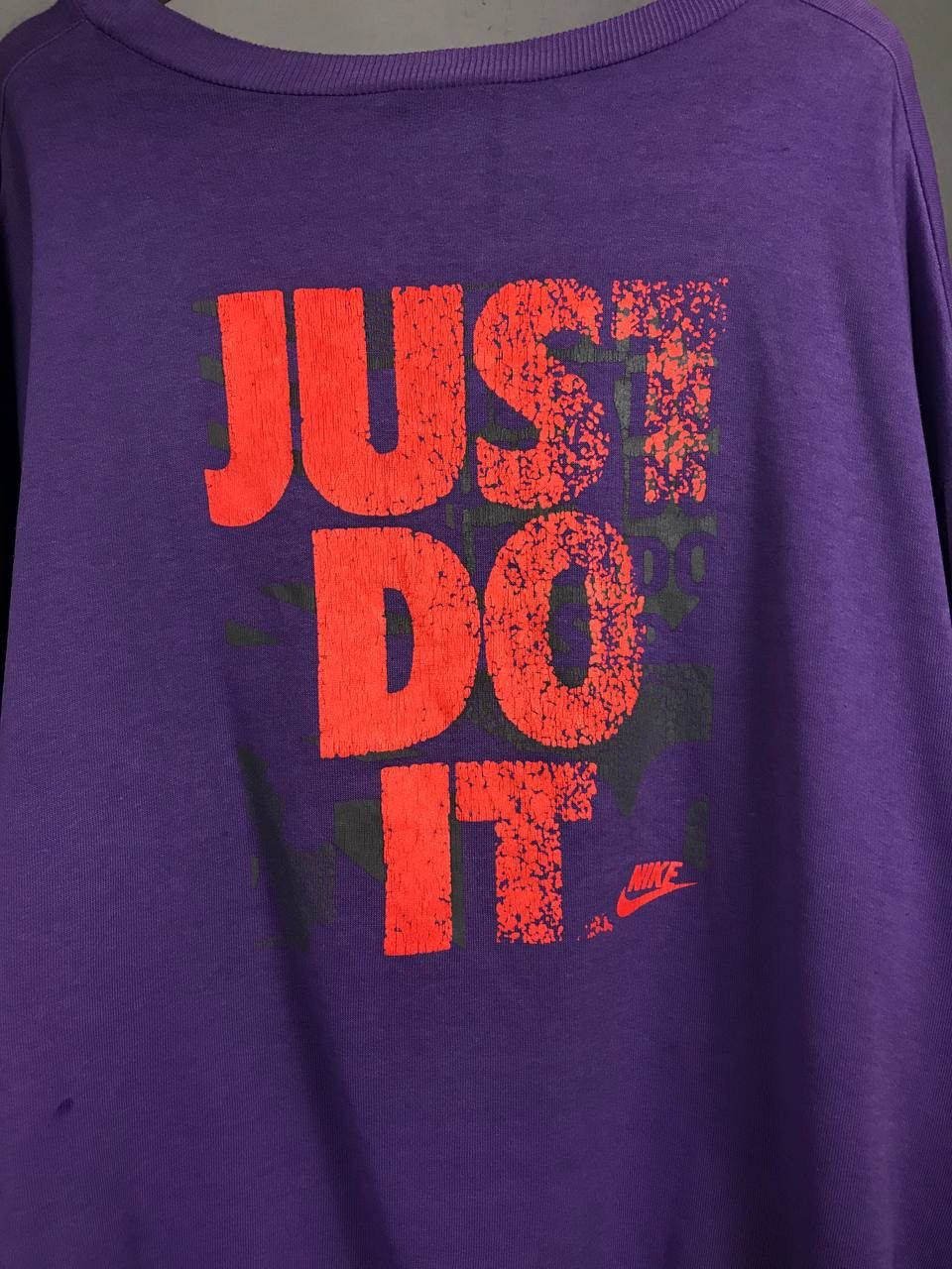 Vintage Nike Just Do It big logo vintage streetwear sweatshirt Size US XXL / EU 58 / 5 - 4 Thumbnail