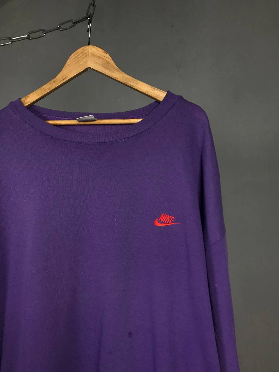 Vintage Nike Just Do It big logo vintage streetwear sweatshirt Size US XXL / EU 58 / 5 - 5 Thumbnail