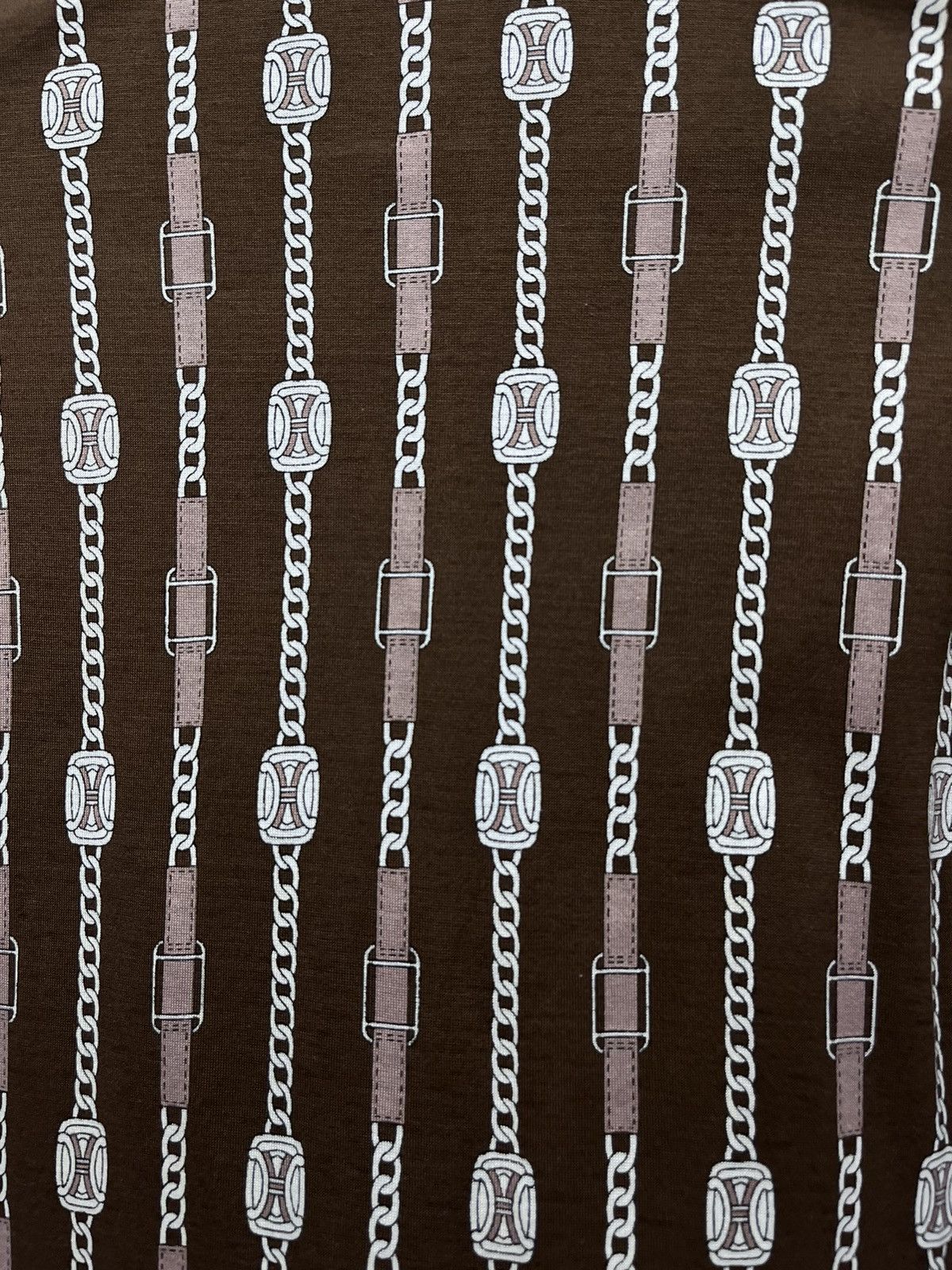 Celine RARE🔥VINTAGE CELINE PARIS Monogram Baroque Chain Design Size US XXS / EU 40 - 6 Thumbnail