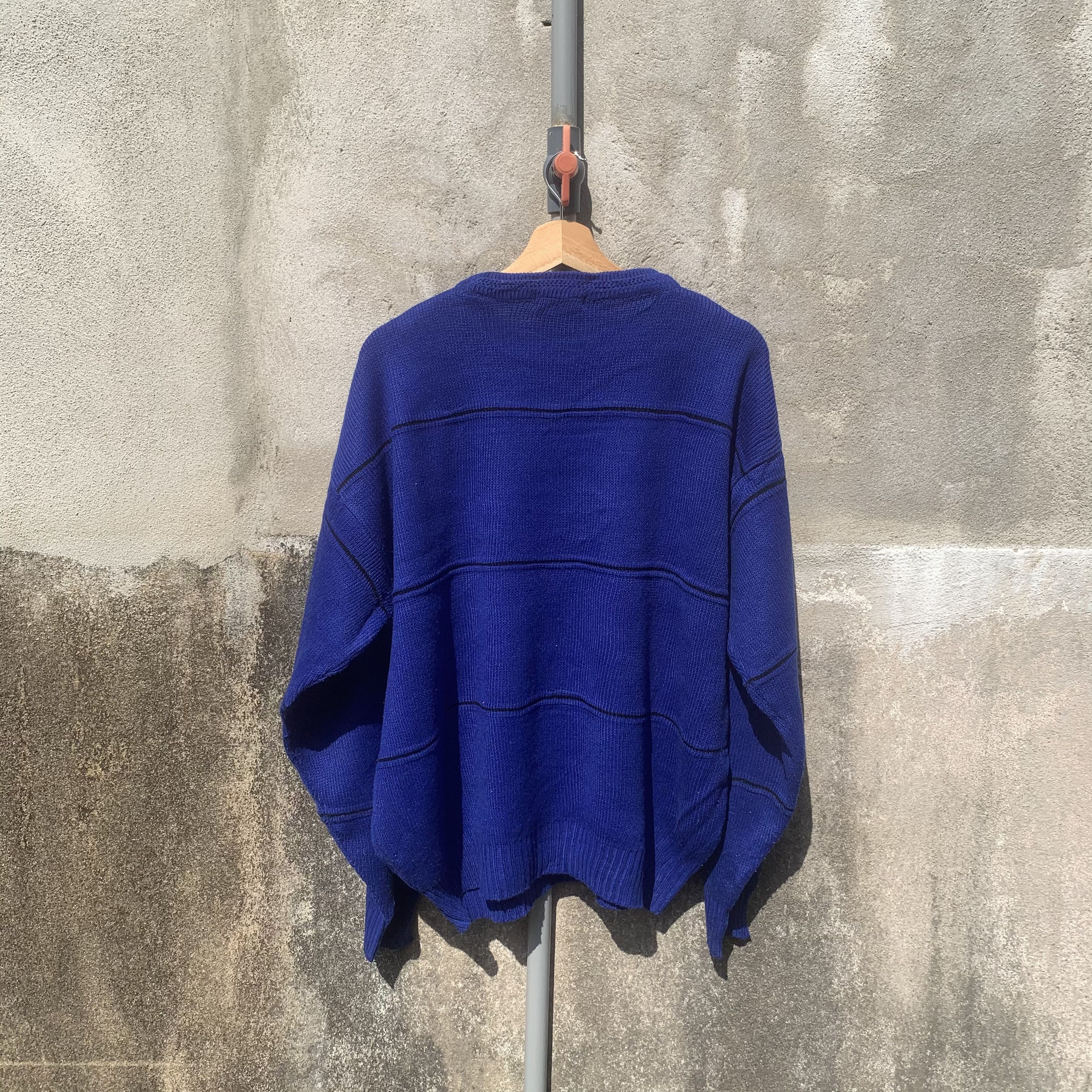 Vintage 💥 STEALS 💥 Vintage Carbia Honey Comb Knit Jumper Sweater Size US L / EU 52-54 / 3 - 8 Thumbnail
