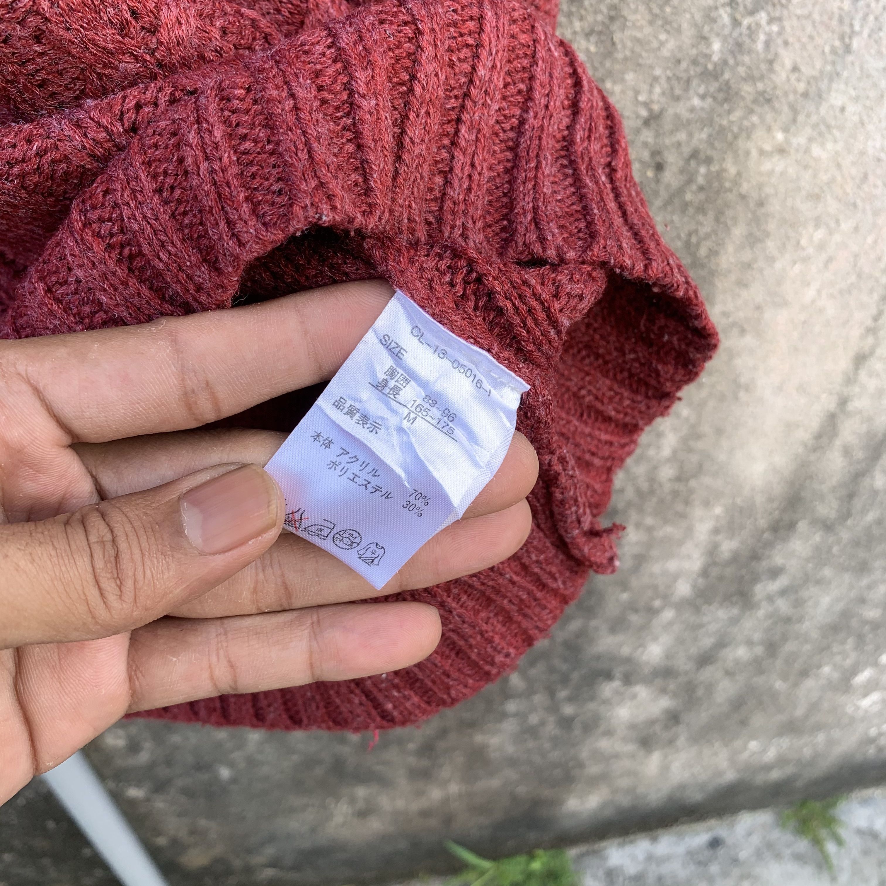 Aran Isles Knitwear SEND OFFER🍁Ikka Cable Knit Tocang PatternedCardigan Sweater Size US M / EU 48-50 / 2 - 5 Thumbnail