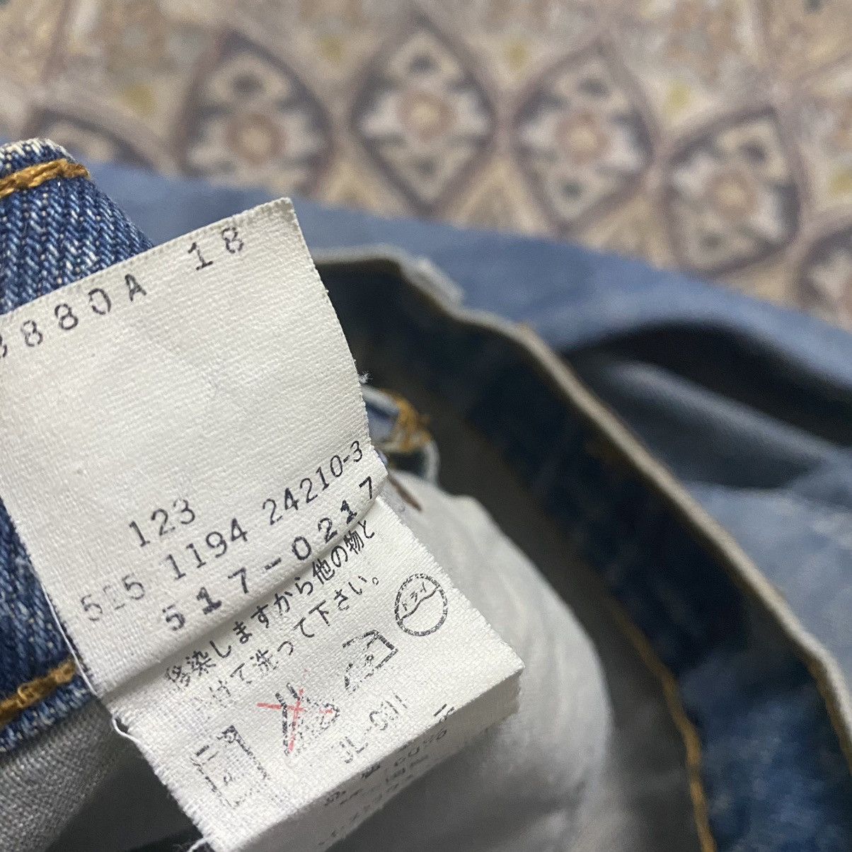 Levi's Vintage 80s Levis 517 Flare Jeans 26x33 Hedi Slimane Size US 26 / EU 42 - 16 Thumbnail