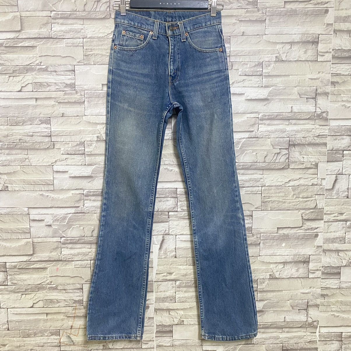 Levi's Vintage 80s Levis 517 Flare Jeans 26x33 Hedi Slimane Size US 26 / EU 42 - 3 Thumbnail