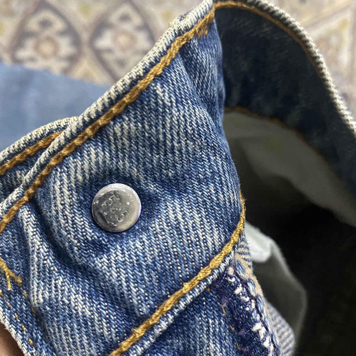 Levi's Vintage 80s Levis 517 Flare Jeans 26x33 Hedi Slimane Size US 26 / EU 42 - 14 Thumbnail