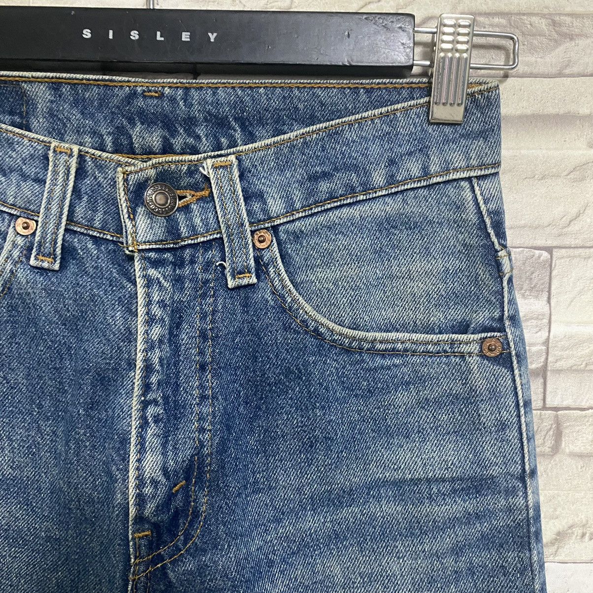 Levi's Vintage 80s Levis 517 Flare Jeans 26x33 Hedi Slimane Size US 26 / EU 42 - 7 Thumbnail