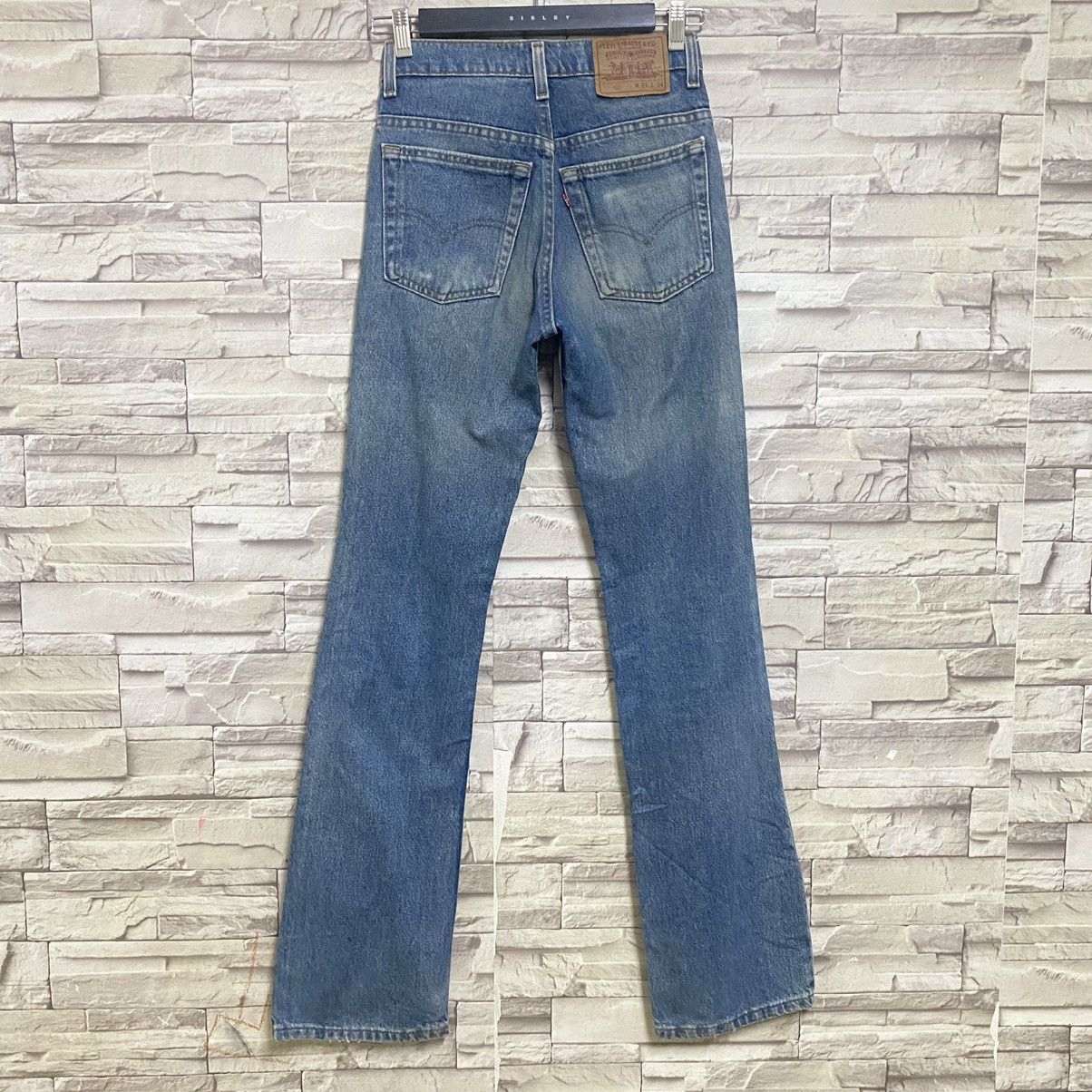 Levi's Vintage 80s Levis 517 Flare Jeans 26x33 Hedi Slimane Size US 26 / EU 42 - 8 Thumbnail