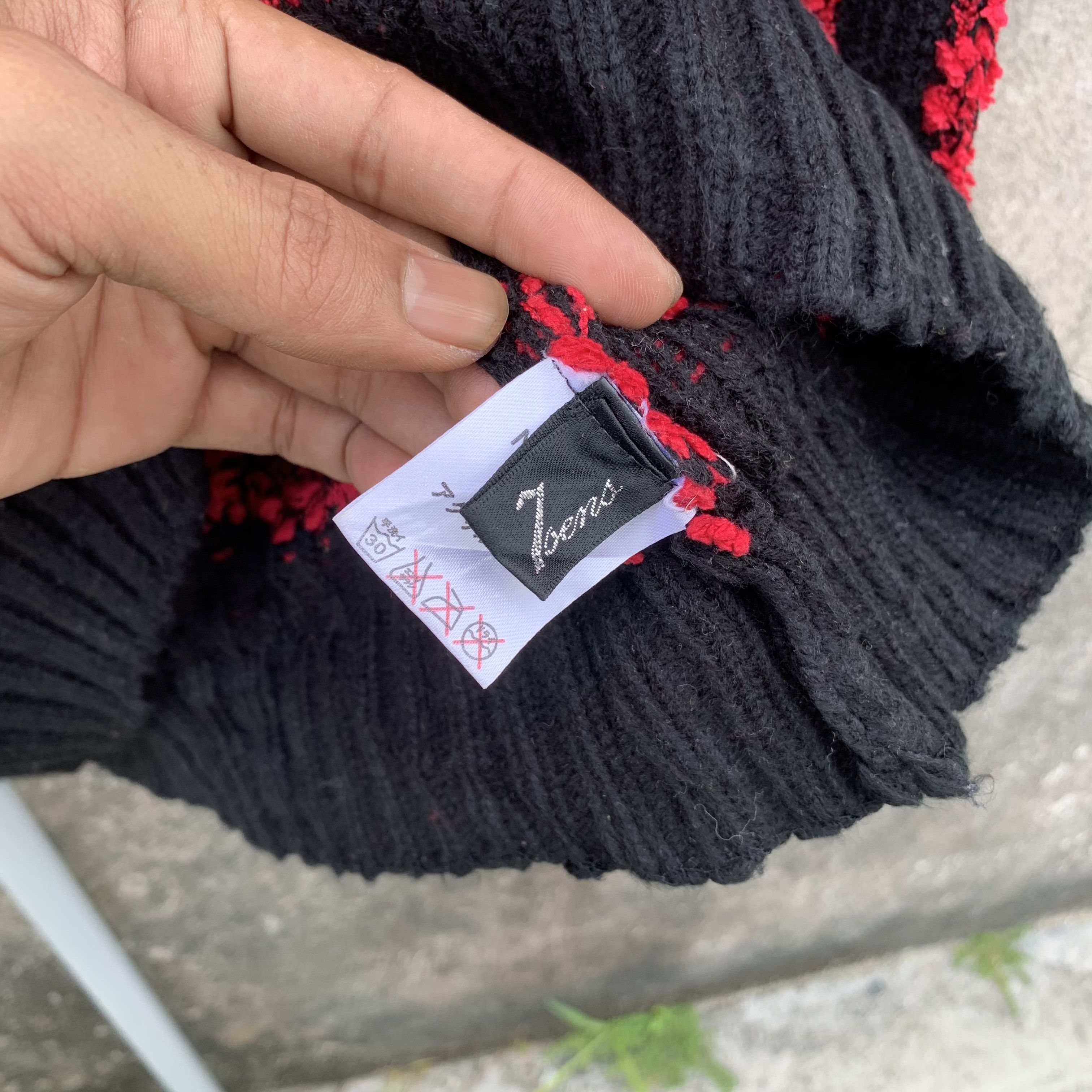 Japanese Brand 💥 STEALS 💥 Lovers Waffle Brioche Knit Pullover Sweater Size US S / EU 44-46 / 1 - 8 Thumbnail