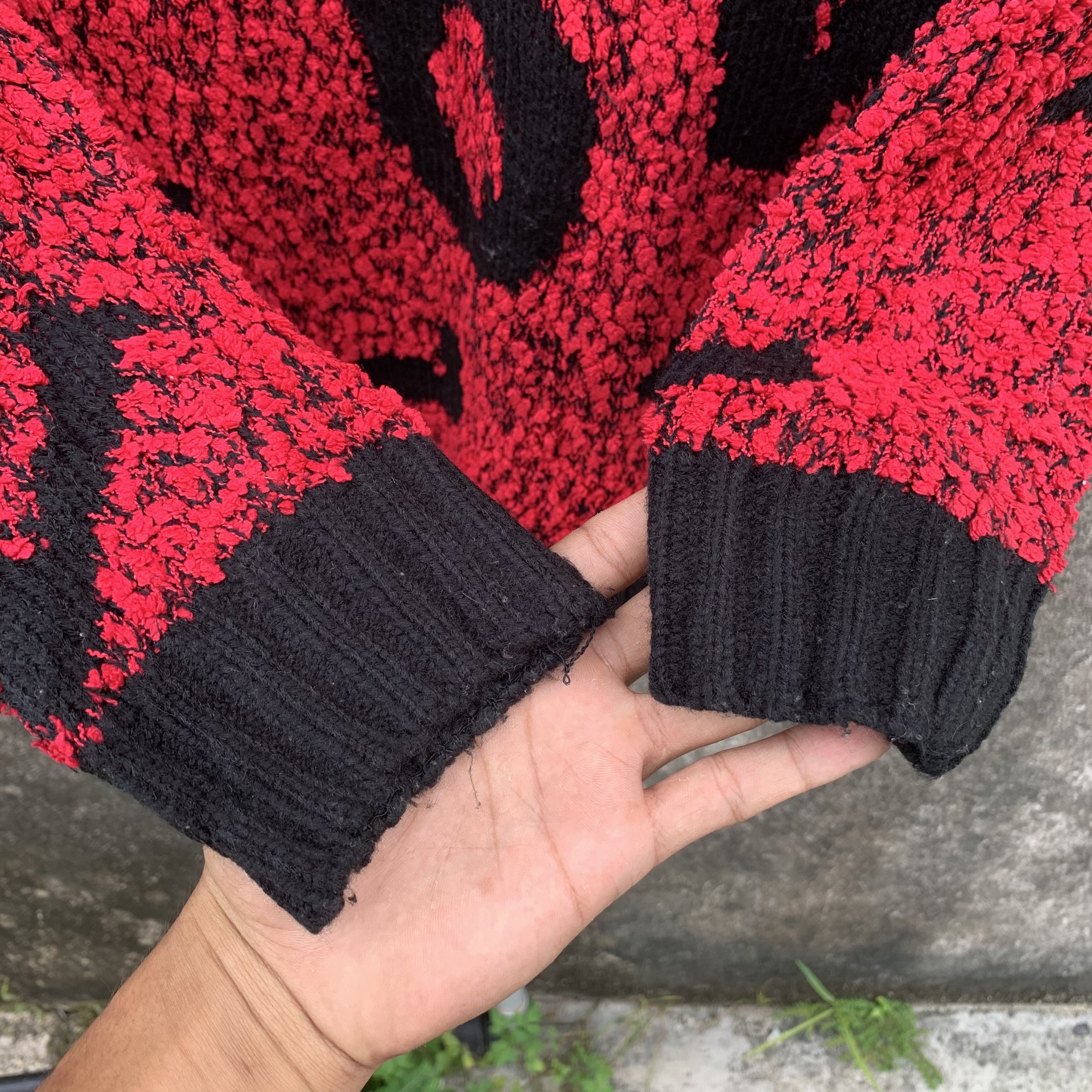 Japanese Brand 💥 STEALS 💥 Lovers Waffle Brioche Knit Pullover Sweater Size US S / EU 44-46 / 1 - 7 Thumbnail
