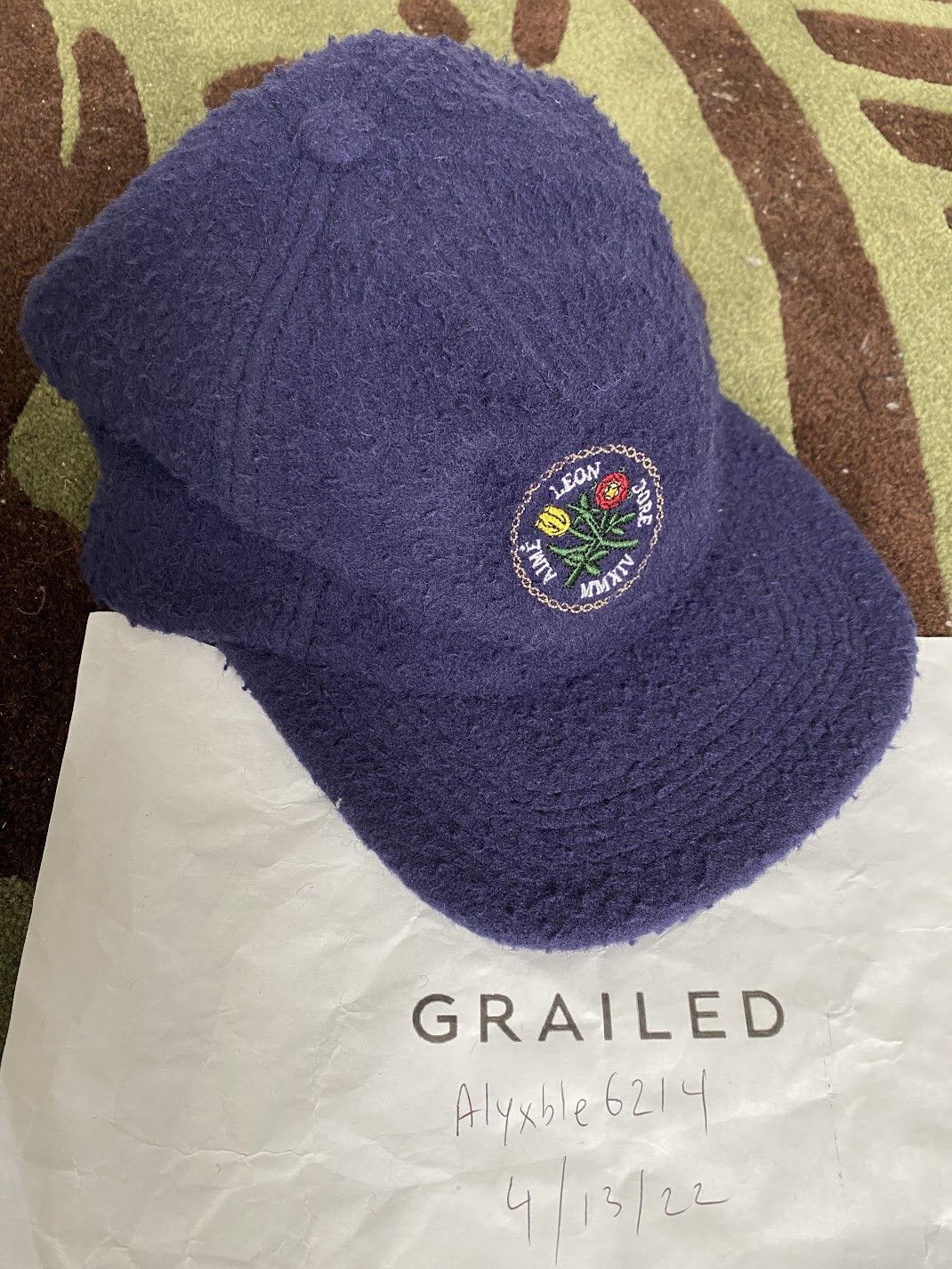 Aime Leon Dore Aime Leon Dore Casentino Queens Crest Hat - NAVY Size ONE SIZE - 2 Thumbnail