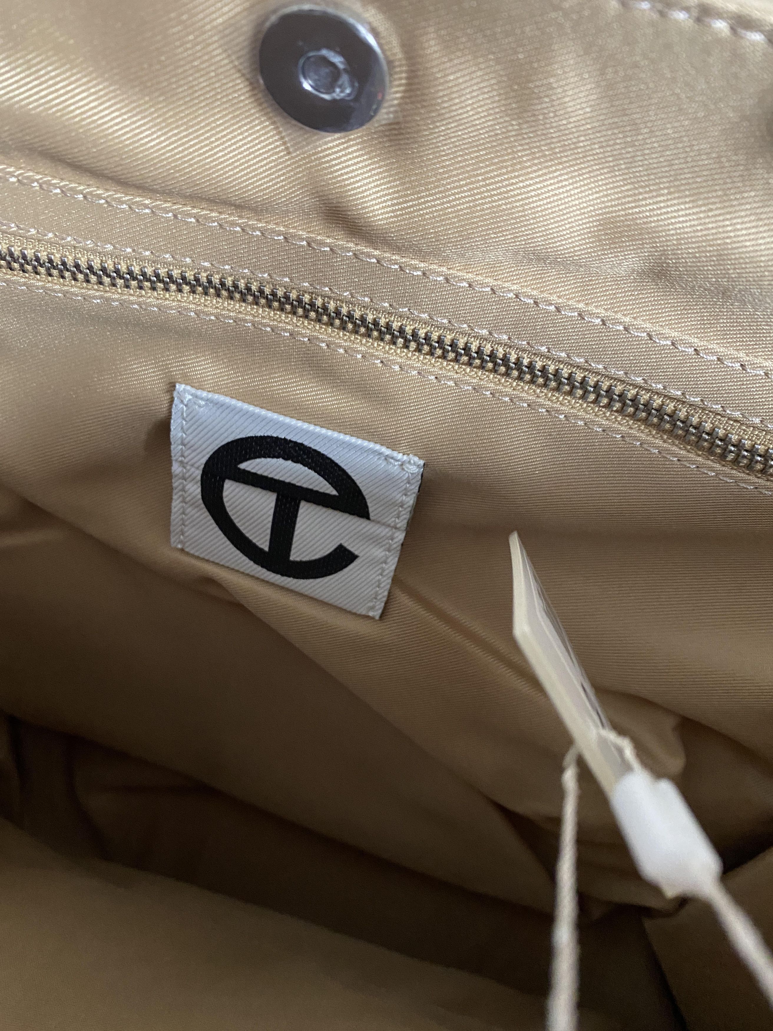 Telfar telfar cream large shopping bag tote vacation Size ONE SIZE - 6 Thumbnail