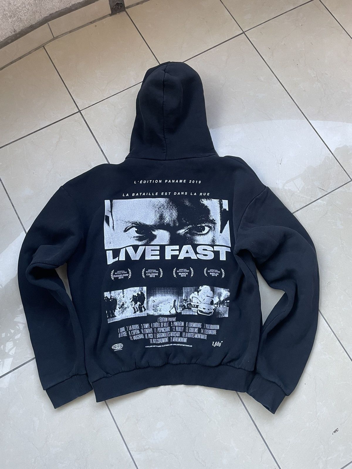 Very Rare LFDY Live Fast 2019 Movie Cover Hoodie | Grailed