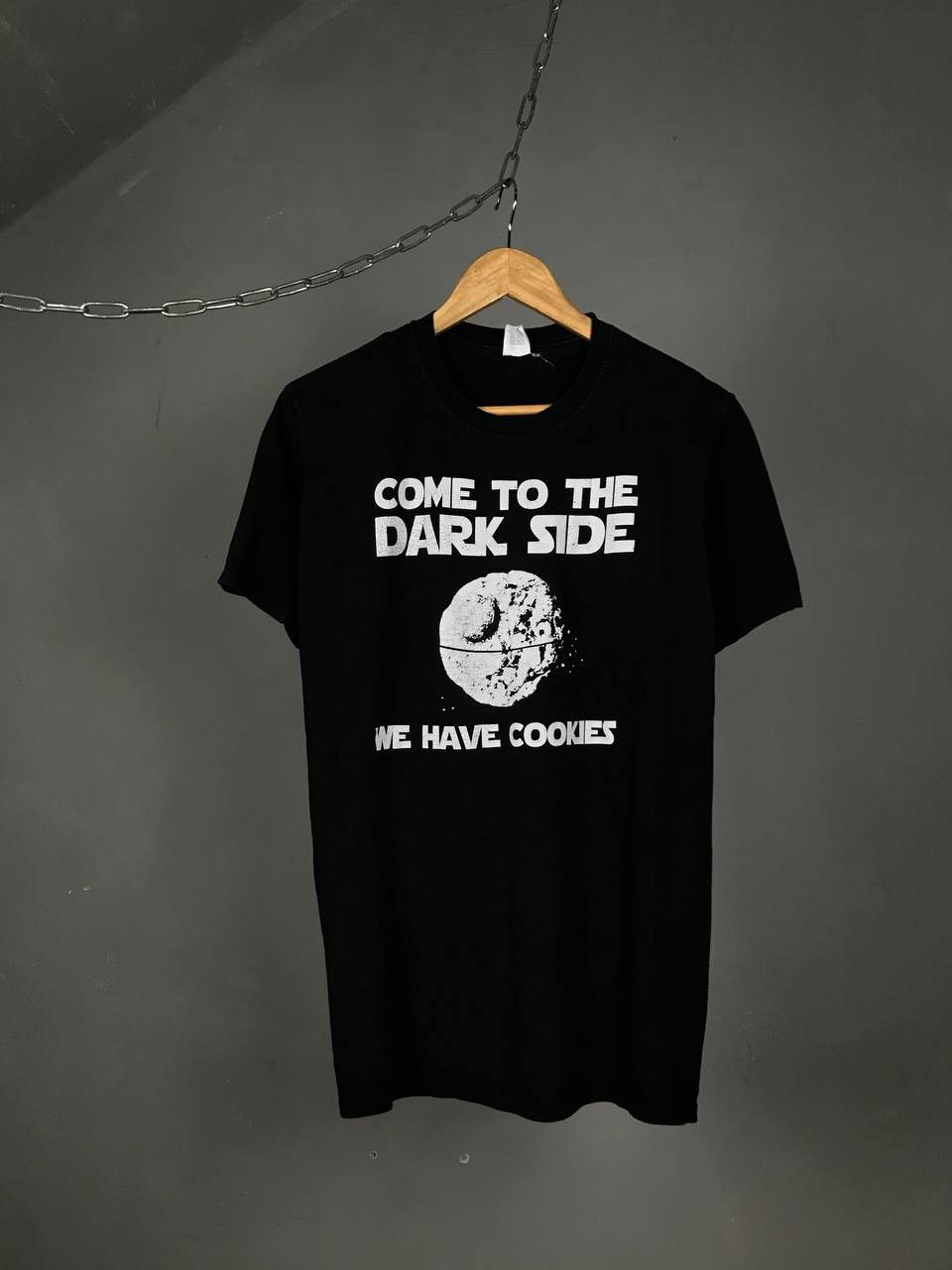 Vintage Welcome to the dark side Star Wars cult movie tee Size US S / EU 44-46 / 1 - 1 Thumbnail