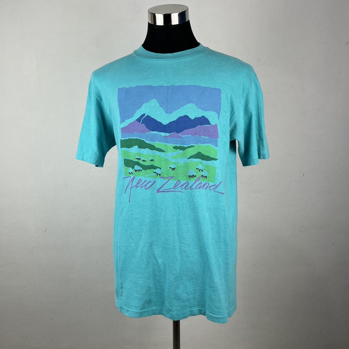 Hanes × Vintage Vintage New Zealand Tee Size US M / EU 48-50 / 2 - 1 Thumbnail