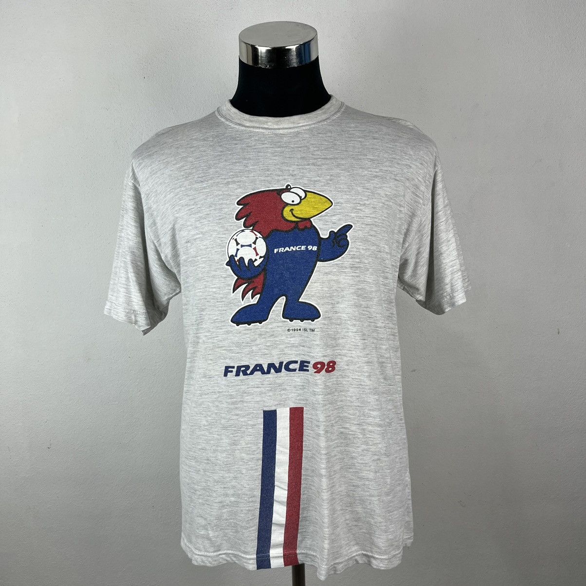Vintage Vtg World Cup France 98 Tee Size US M / EU 48-50 / 2 - 1 Thumbnail