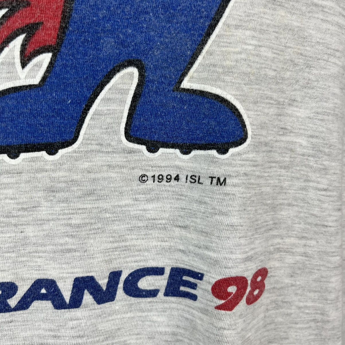Vintage Vtg World Cup France 98 Tee Size US M / EU 48-50 / 2 - 3 Thumbnail