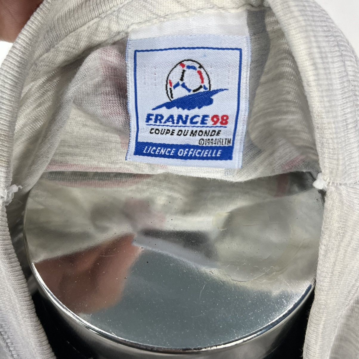 Vintage Vtg World Cup France 98 Tee Size US M / EU 48-50 / 2 - 11 Thumbnail