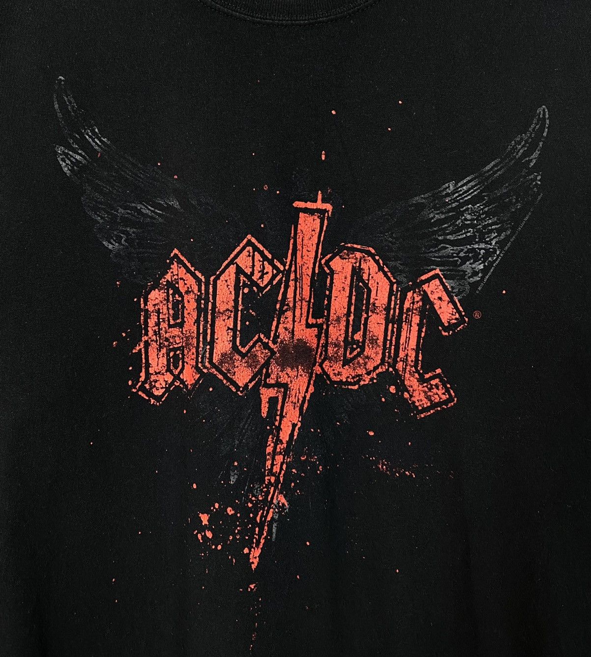 Band Tees AC/DC 2010 leidseplein presse Band Tee Rock T-Shirt Black Size US L / EU 52-54 / 3 - 3 Thumbnail