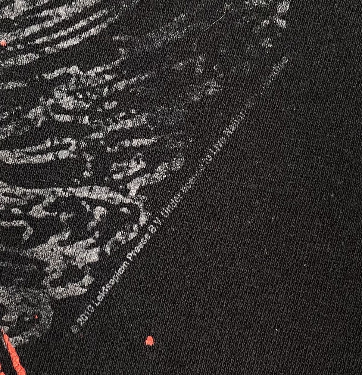 Band Tees AC/DC 2010 leidseplein presse Band Tee Rock T-Shirt Black Size US L / EU 52-54 / 3 - 4 Thumbnail