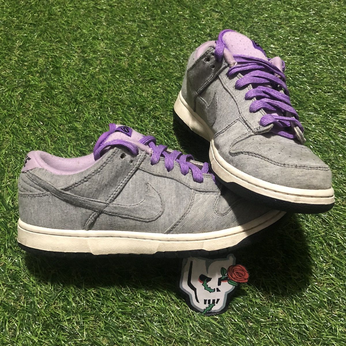 Nike Nike 6.0 Grey Purple Dunk Grailed