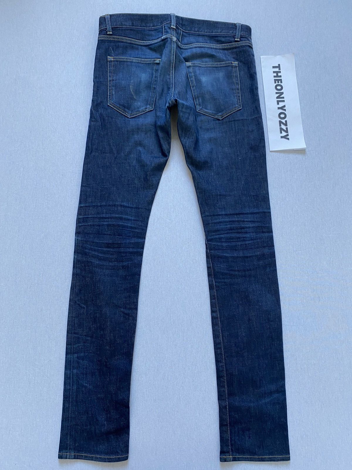 Saint Laurent Paris Hedi Era Saint Laurent D02 Skinny Jean Dark Indigo sz 31 Size US 31 - 5 Thumbnail