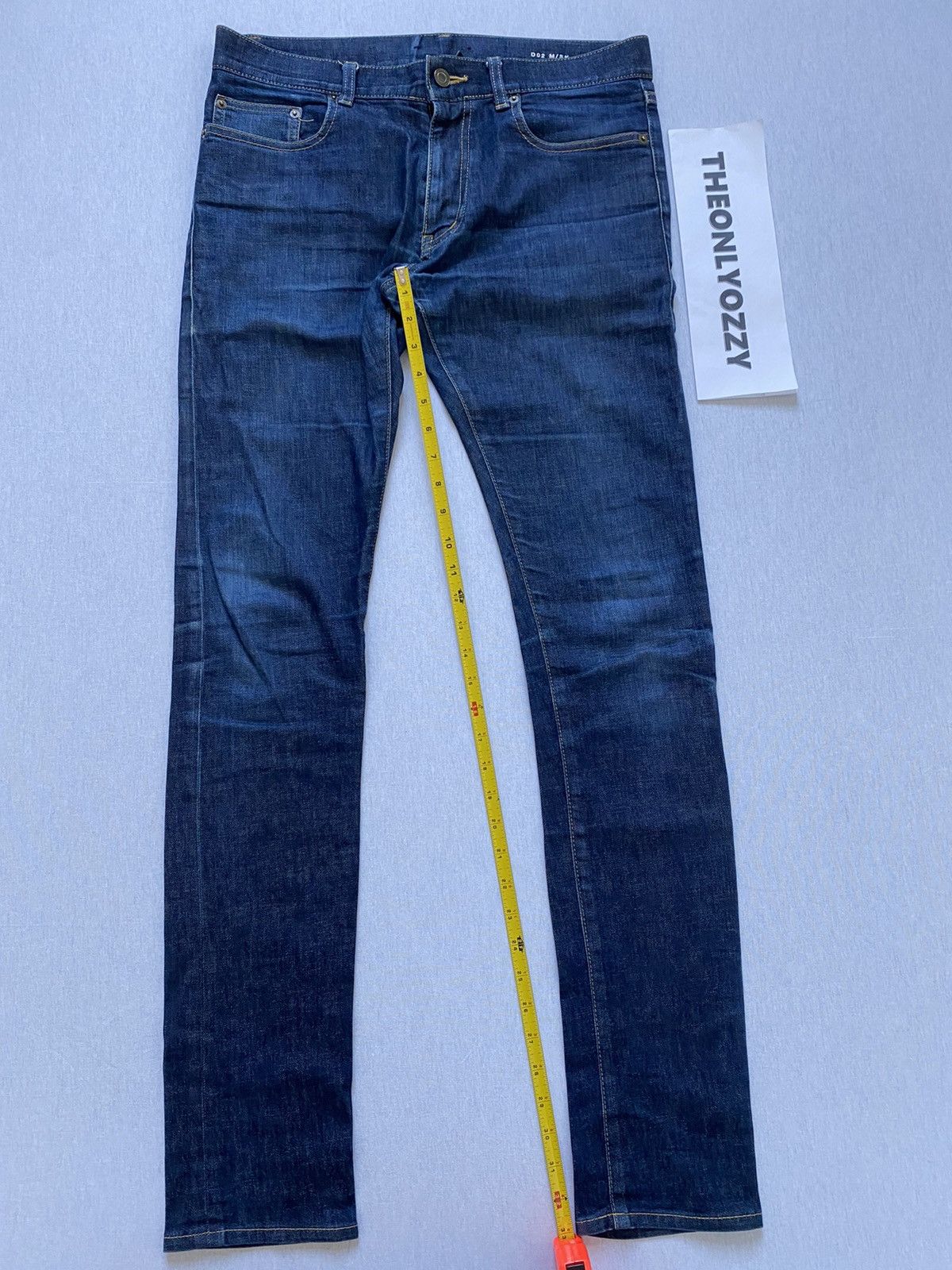 Saint Laurent Paris Hedi Era Saint Laurent D02 Skinny Jean Dark Indigo sz 31 Size US 31 - 3 Thumbnail