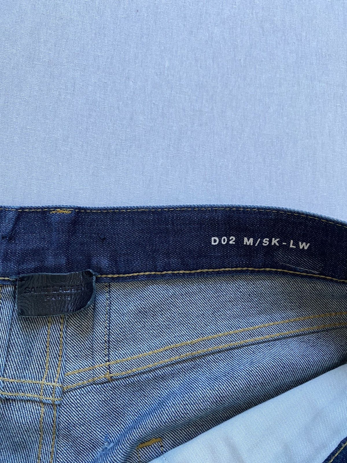 Saint Laurent Paris Hedi Era Saint Laurent D02 Skinny Jean Dark Indigo sz 31 Size US 31 - 6 Thumbnail