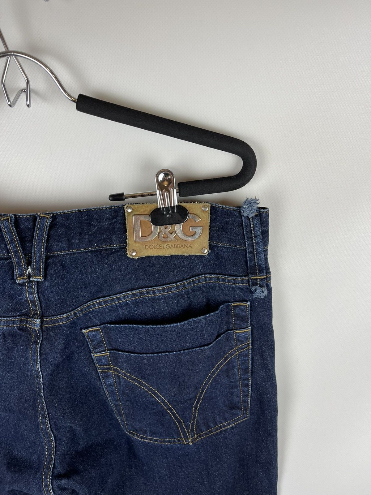 Dolce & Gabbana Dolce & Gabbana magic indigo blue denim jeans pants Size US 36 / EU 52 - 9 Thumbnail