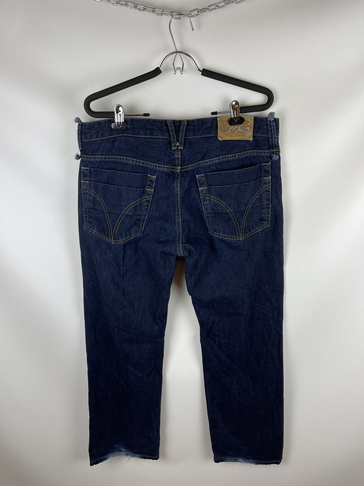 Dolce & Gabbana Dolce & Gabbana magic indigo blue denim jeans pants Size US 36 / EU 52 - 1 Thumbnail