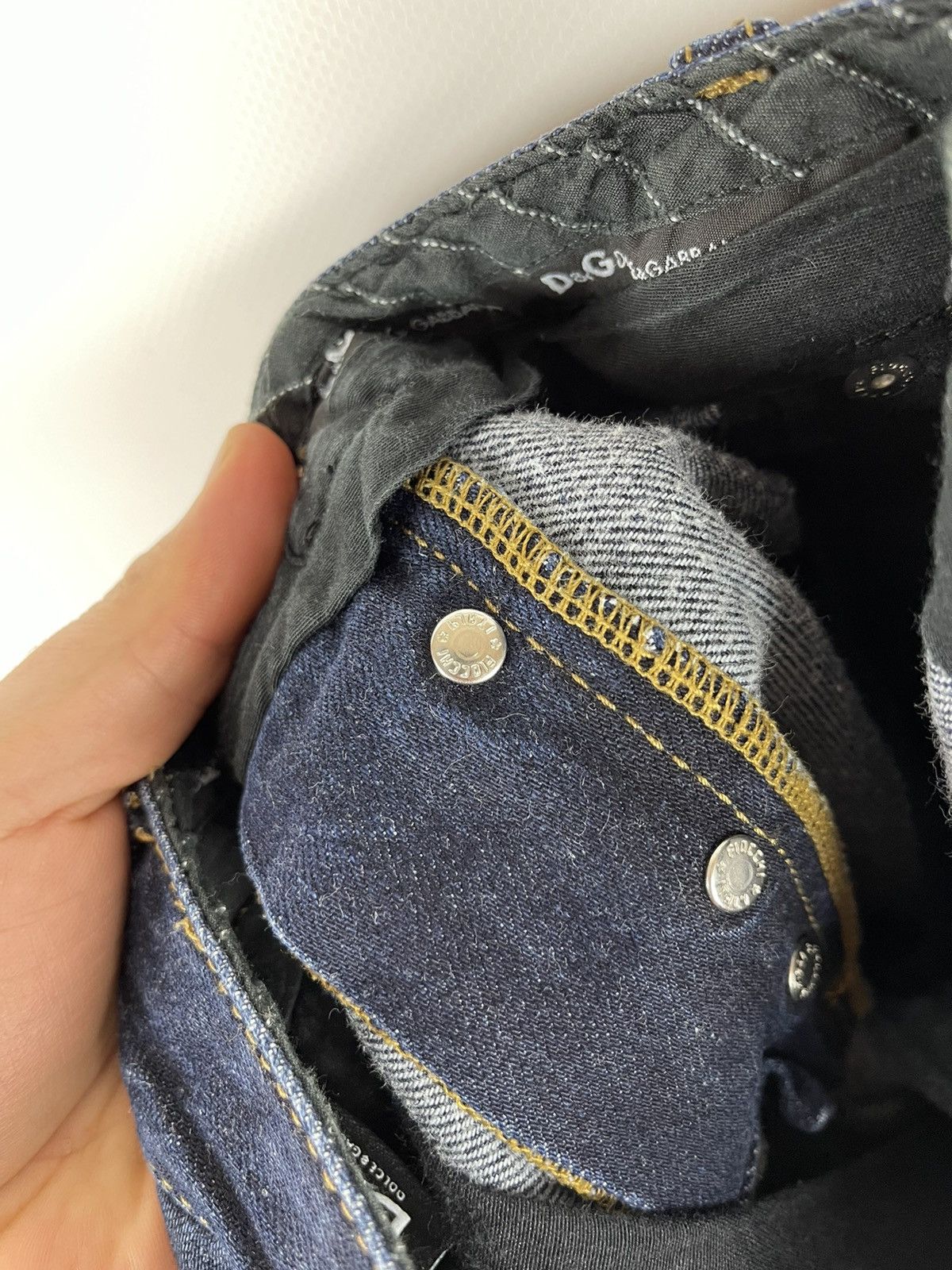 Dolce & Gabbana Dolce & Gabbana magic indigo blue denim jeans pants Size US 36 / EU 52 - 14 Thumbnail
