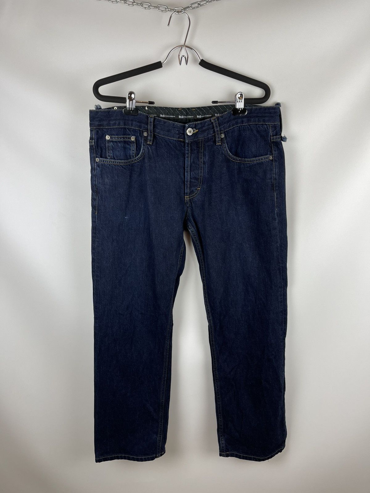 Dolce & Gabbana Dolce & Gabbana magic indigo blue denim jeans pants Size US 36 / EU 52 - 2 Thumbnail