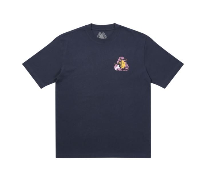 Palace Palace Da One T-shirt - Navy | Grailed