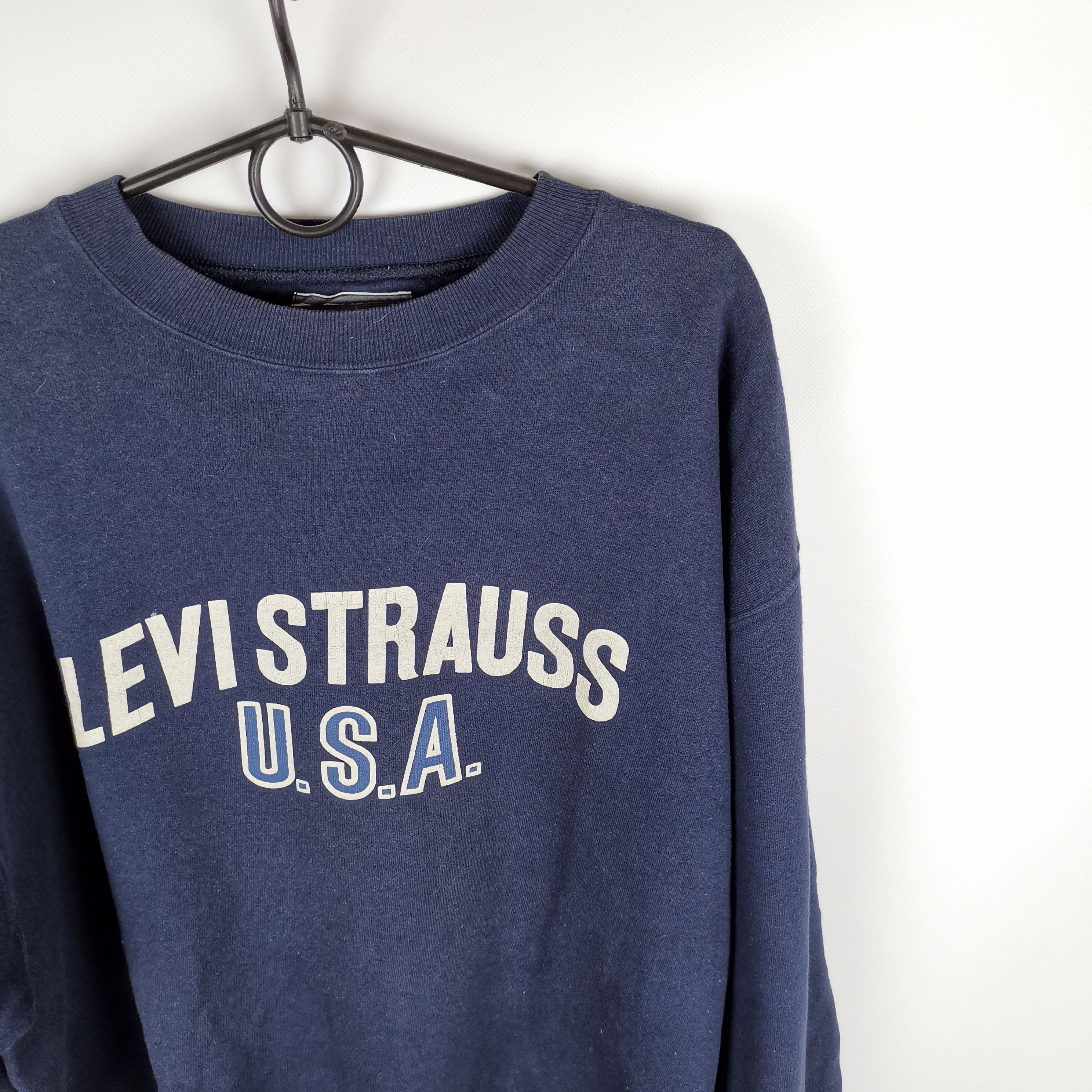 Levi's Levi's USA vintage 90s big logo sweatshirt Size US M / EU 48-50 / 2 - 3 Thumbnail