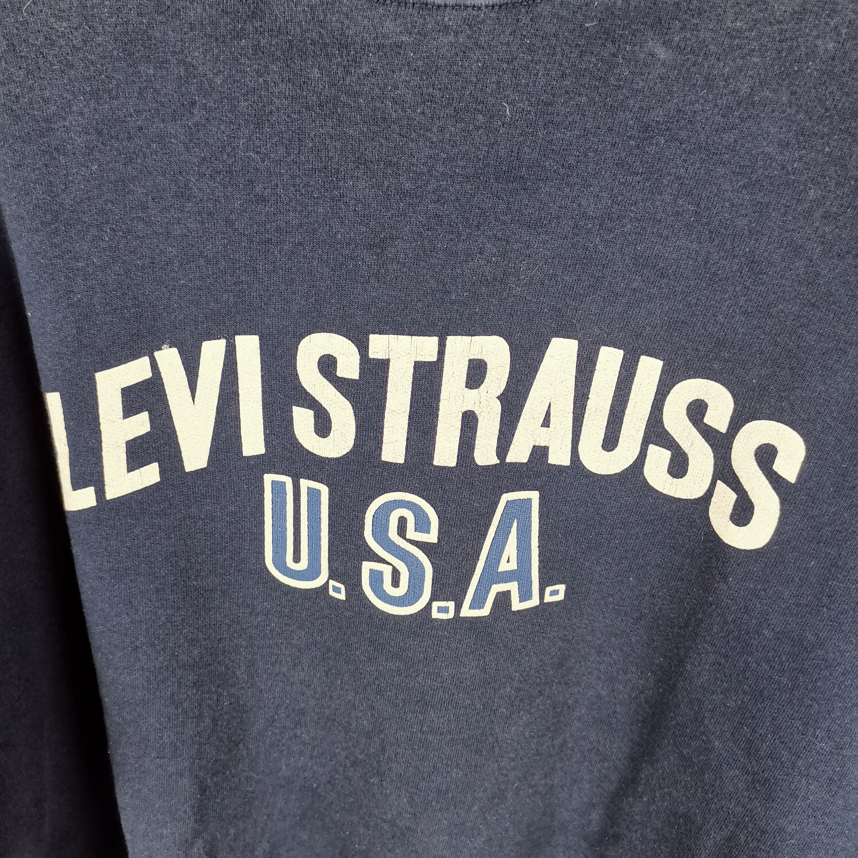 Levi's Levi's USA vintage 90s big logo sweatshirt Size US M / EU 48-50 / 2 - 4 Thumbnail