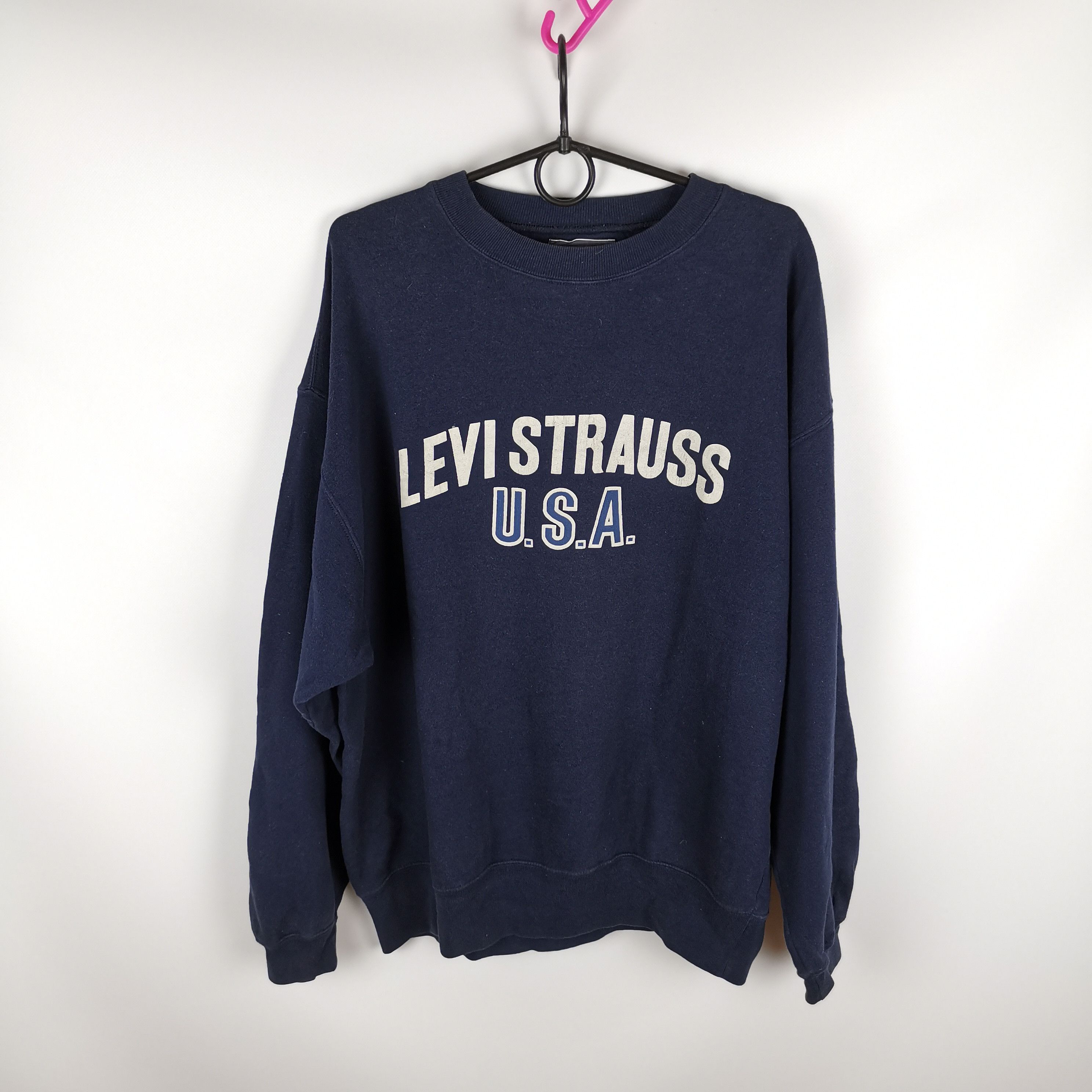 Levi's Levi's USA vintage 90s big logo sweatshirt Size US M / EU 48-50 / 2 - 1 Thumbnail