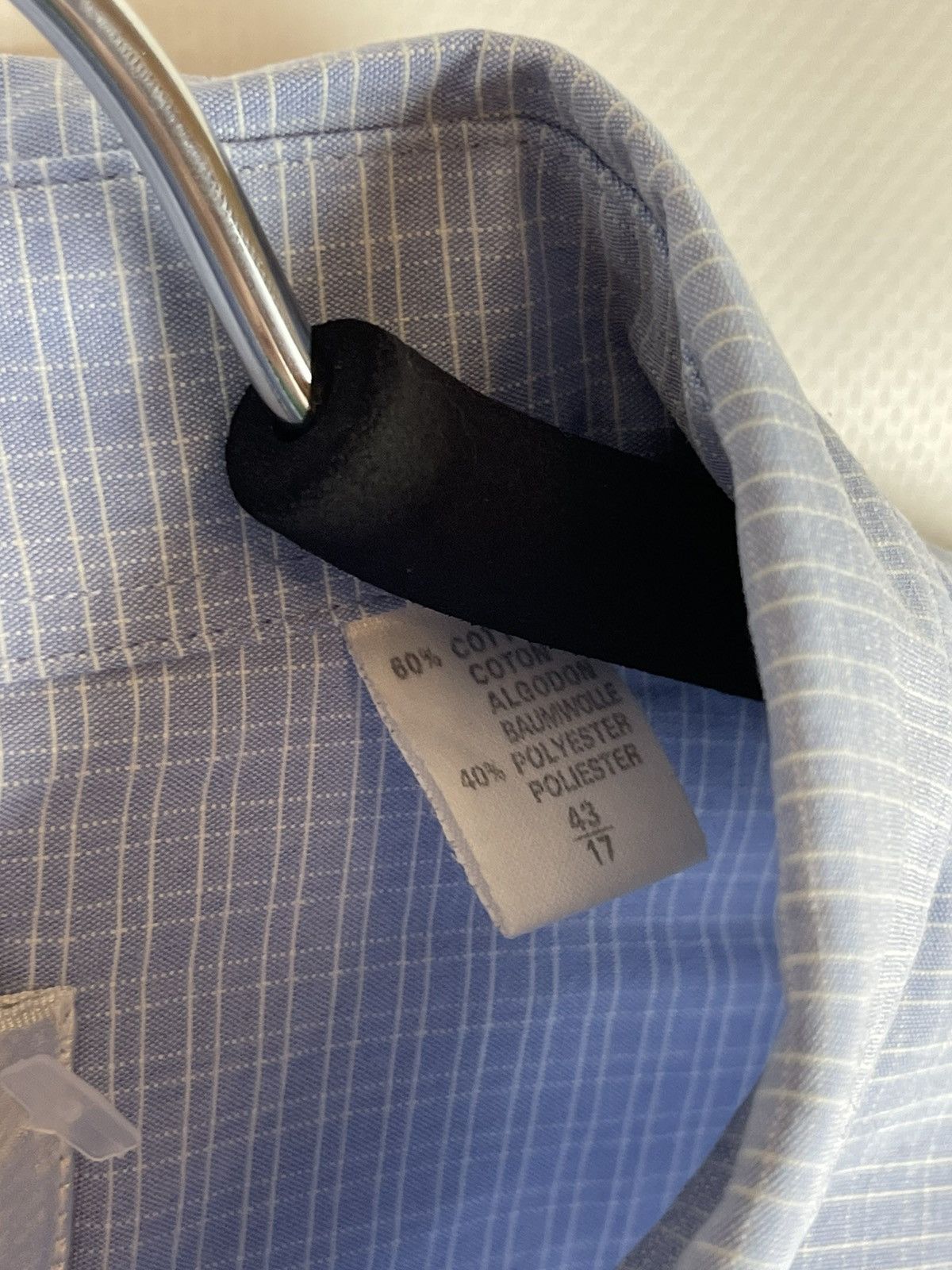 Yves Saint Laurent Yves Saint Laurent blue plaid check short sleeve shirt Size US XL / EU 56 / 4 - 7 Thumbnail