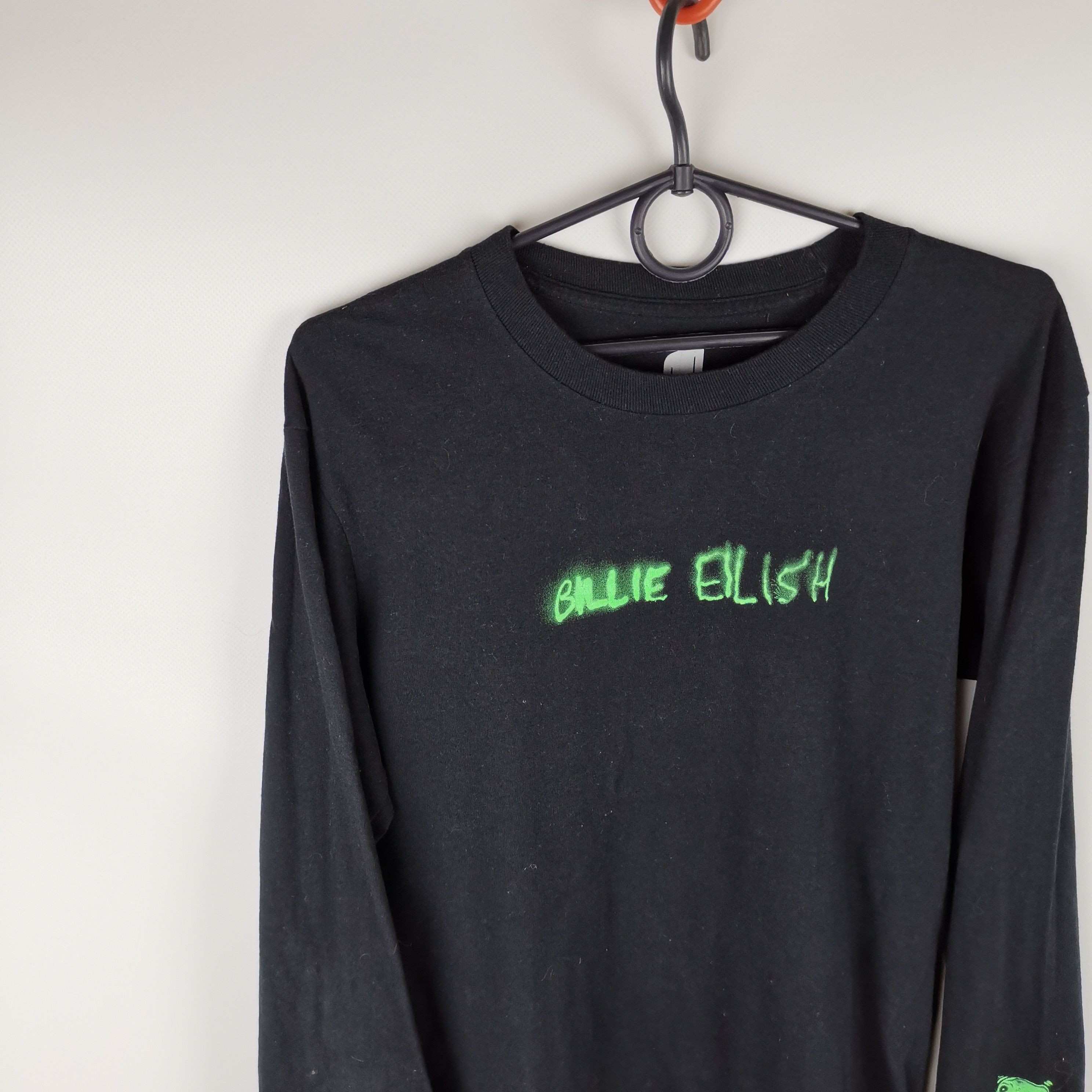 Band Tees Billie Eilish 2019 logo longsleeve tee shirt merchandise Size US S / EU 44-46 / 1 - 6 Thumbnail
