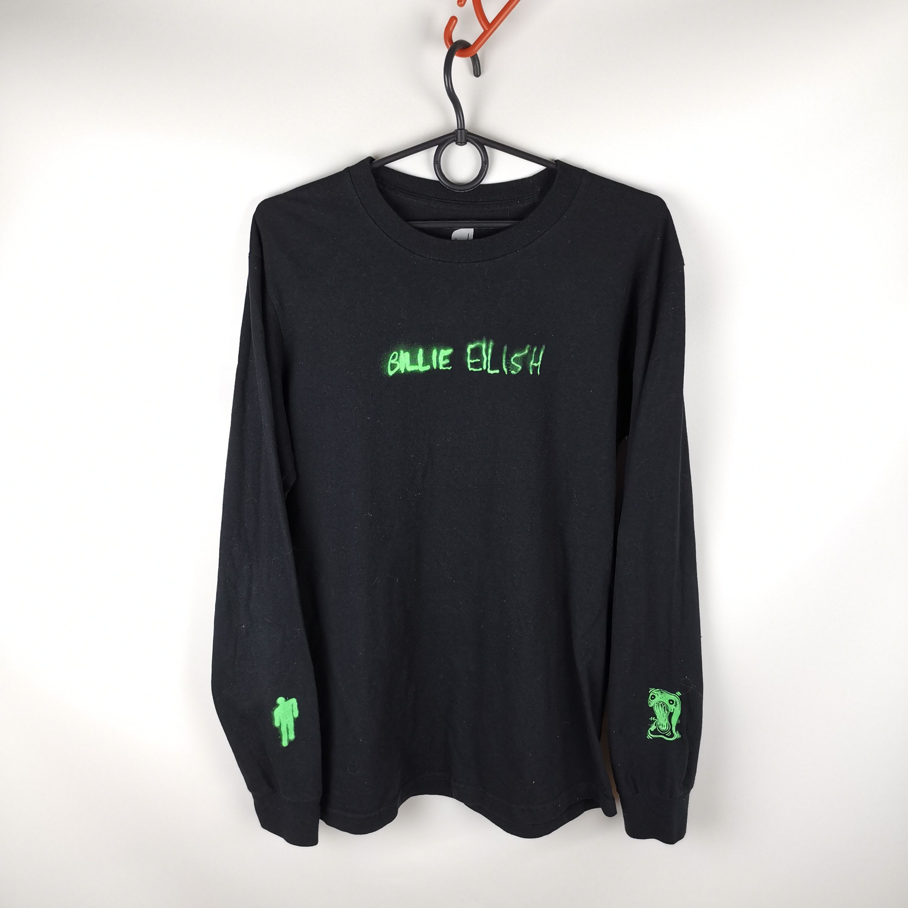 Band Tees Billie Eilish 2019 logo longsleeve tee shirt merchandise Size US S / EU 44-46 / 1 - 2 Thumbnail