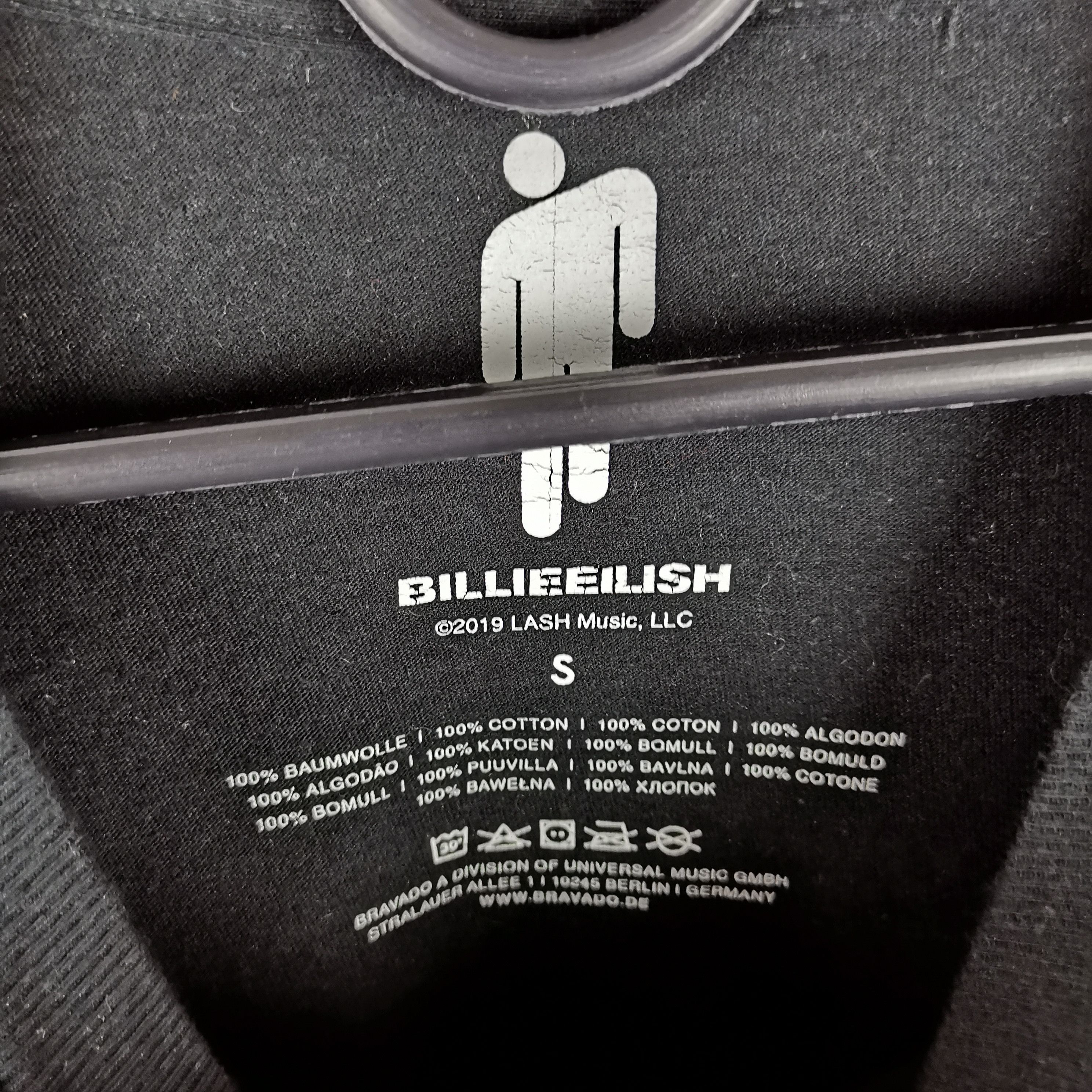 Band Tees Billie Eilish 2019 logo longsleeve tee shirt merchandise Size US S / EU 44-46 / 1 - 3 Thumbnail