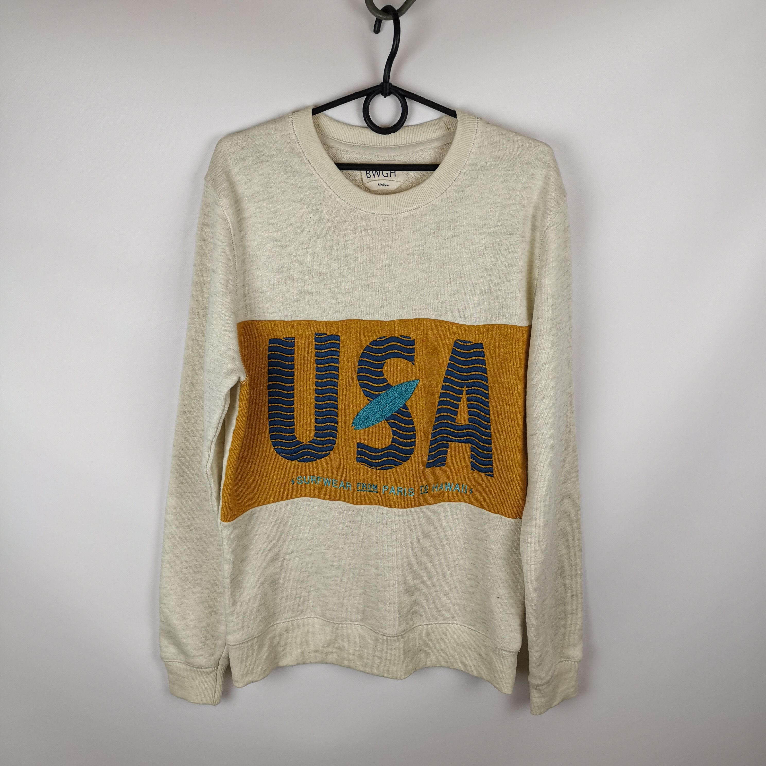 Brooklyn We Go Hard Brooklyn we go hard BWGH USA big logo surfweay sweatshirt Size US M / EU 48-50 / 2 - 2 Thumbnail