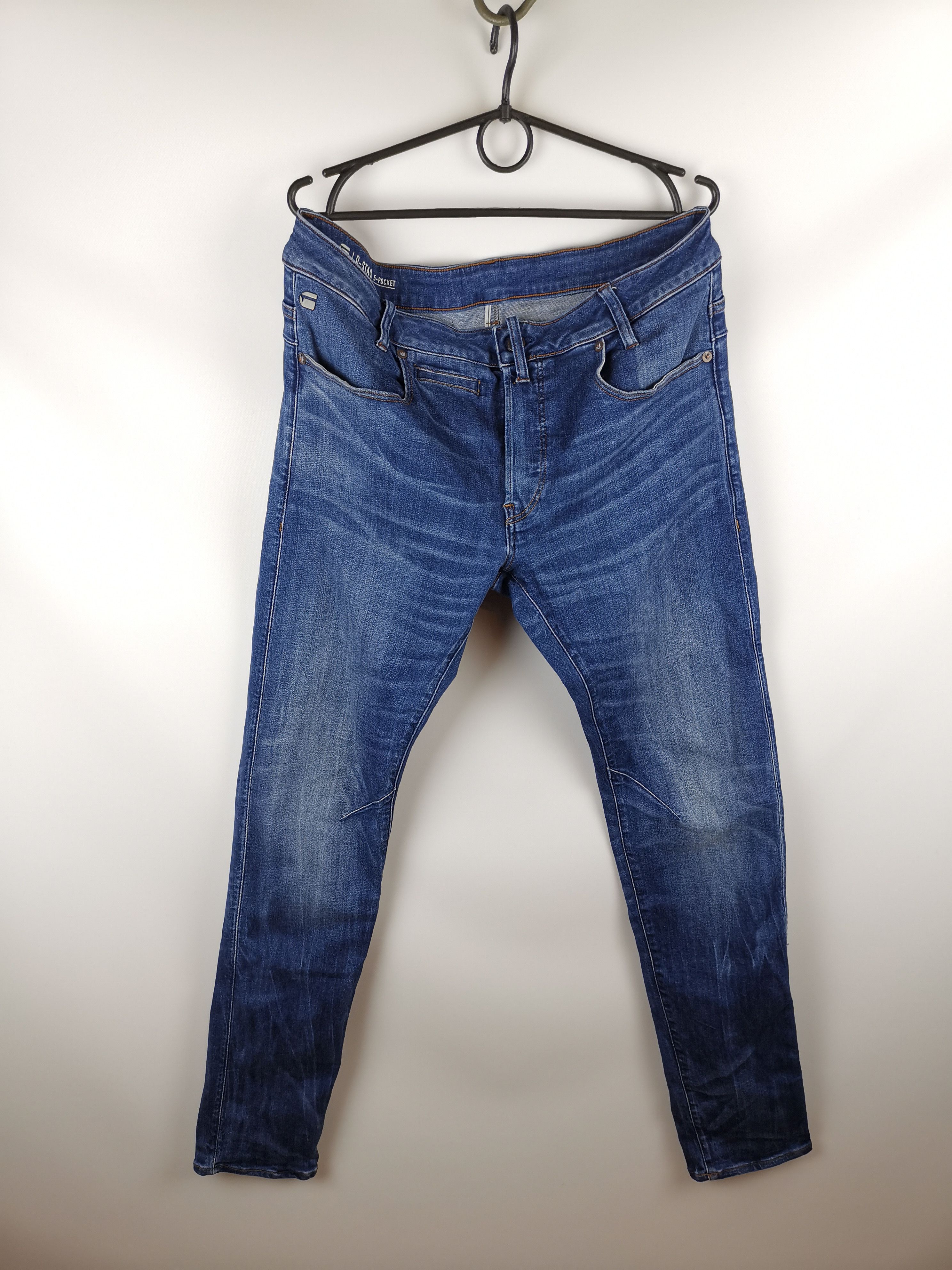 G-Star G-Star Raw D-Staq 5-pkt slim denim jeans pants Size US 34 / EU 50 - 1 Thumbnail