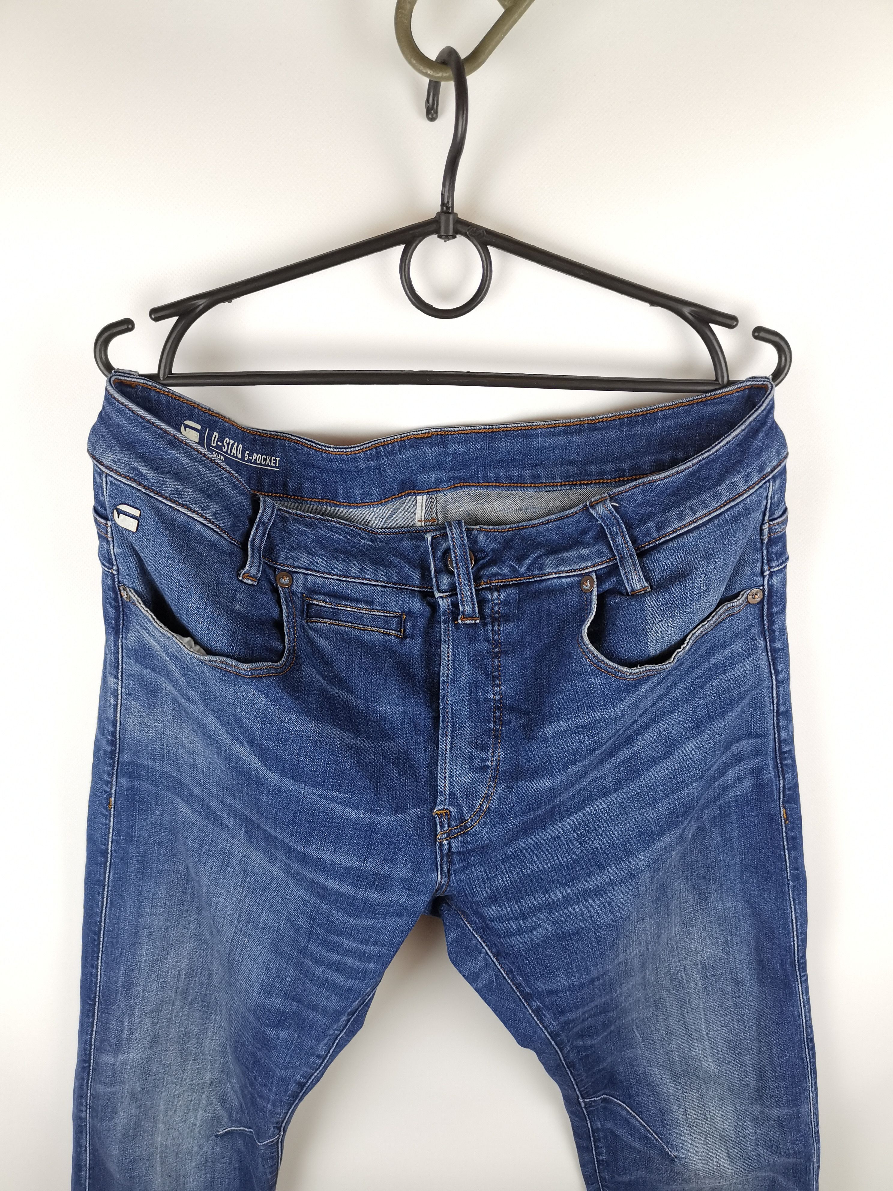 G-Star G-Star Raw D-Staq 5-pkt slim denim jeans pants Size US 34 / EU 50 - 4 Thumbnail